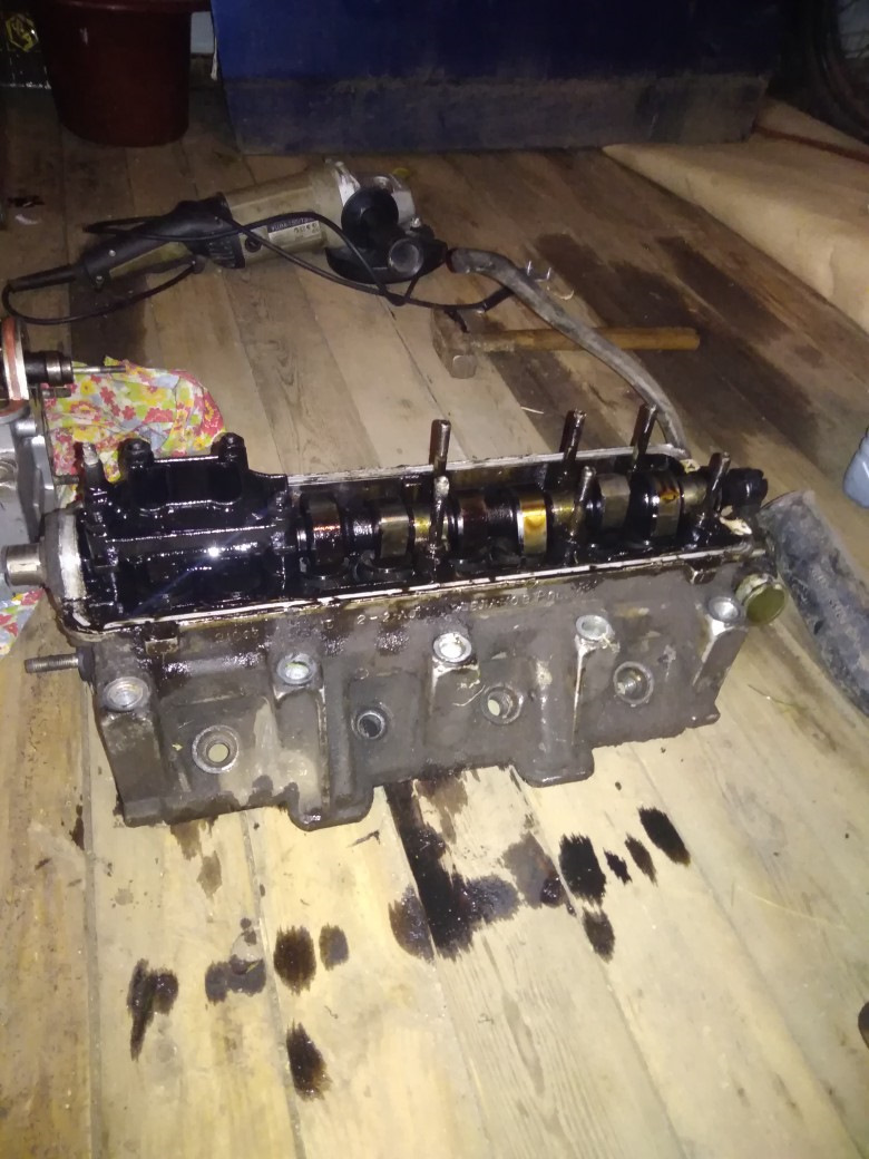 замена гбц. часть 1 — снятие инжектора и гбц — Lada 21099, 1,5 л, 2001 ...