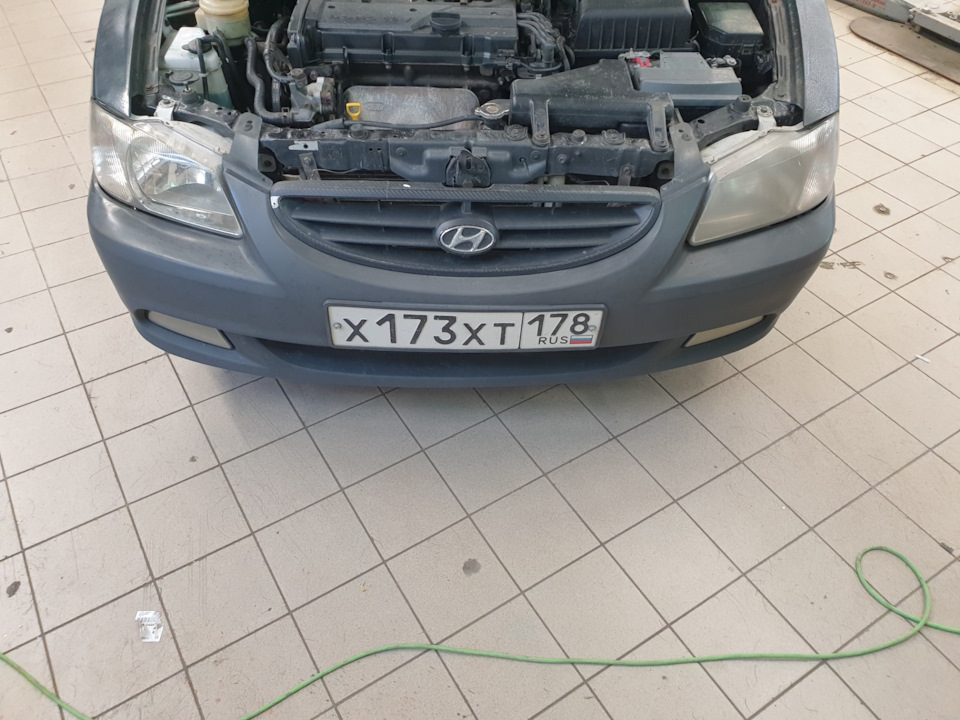 Замена лобового стекла, полировка оптики и регулировка фар — Hyundai ...