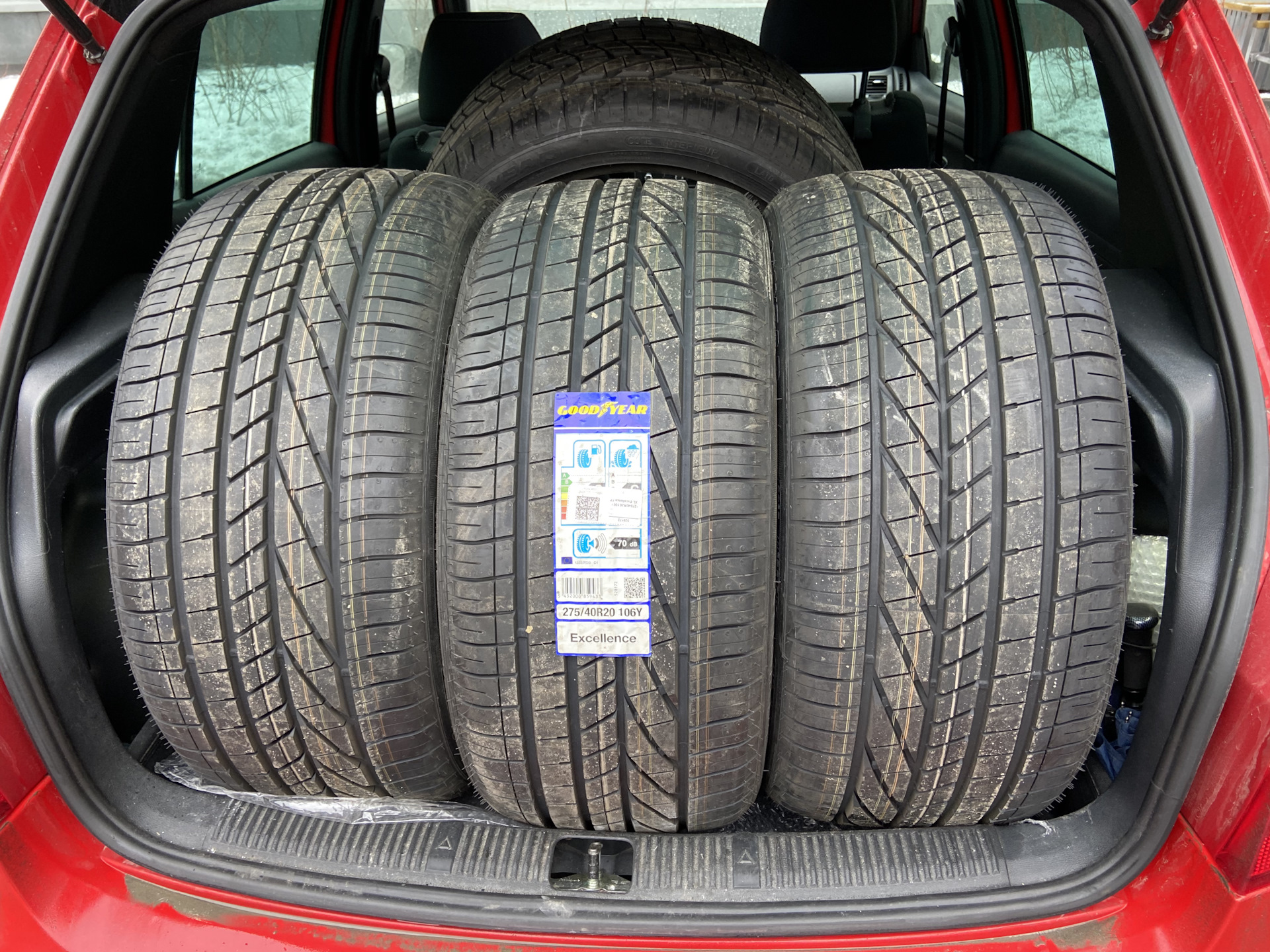 Новые шины Goodyear Excellence 275/40 R20 106Y XL на 2021 — Audi ...