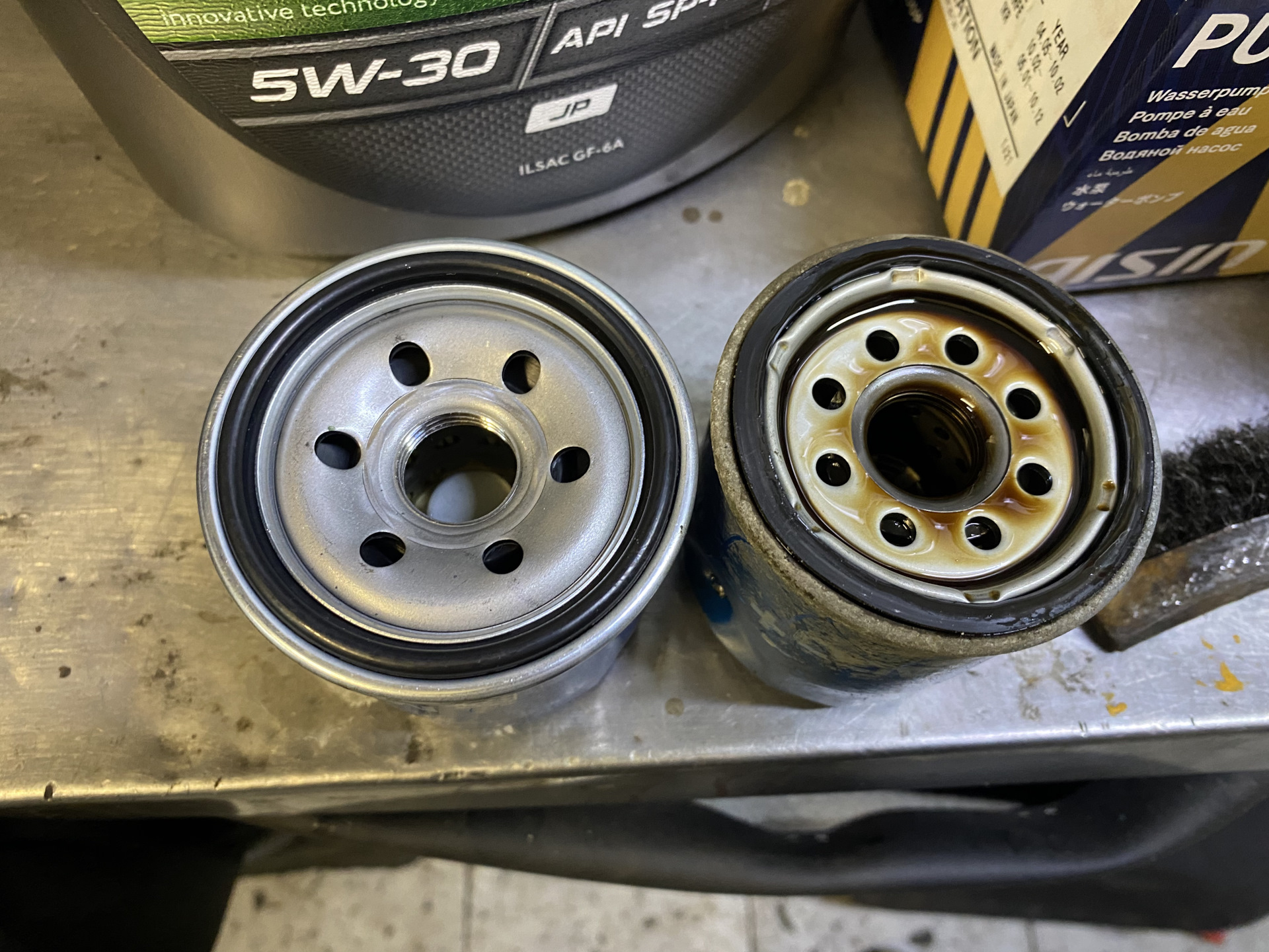 🟣Очередная замена масла в двигателе — Peugeot 107, 1 л, 2012 года ...