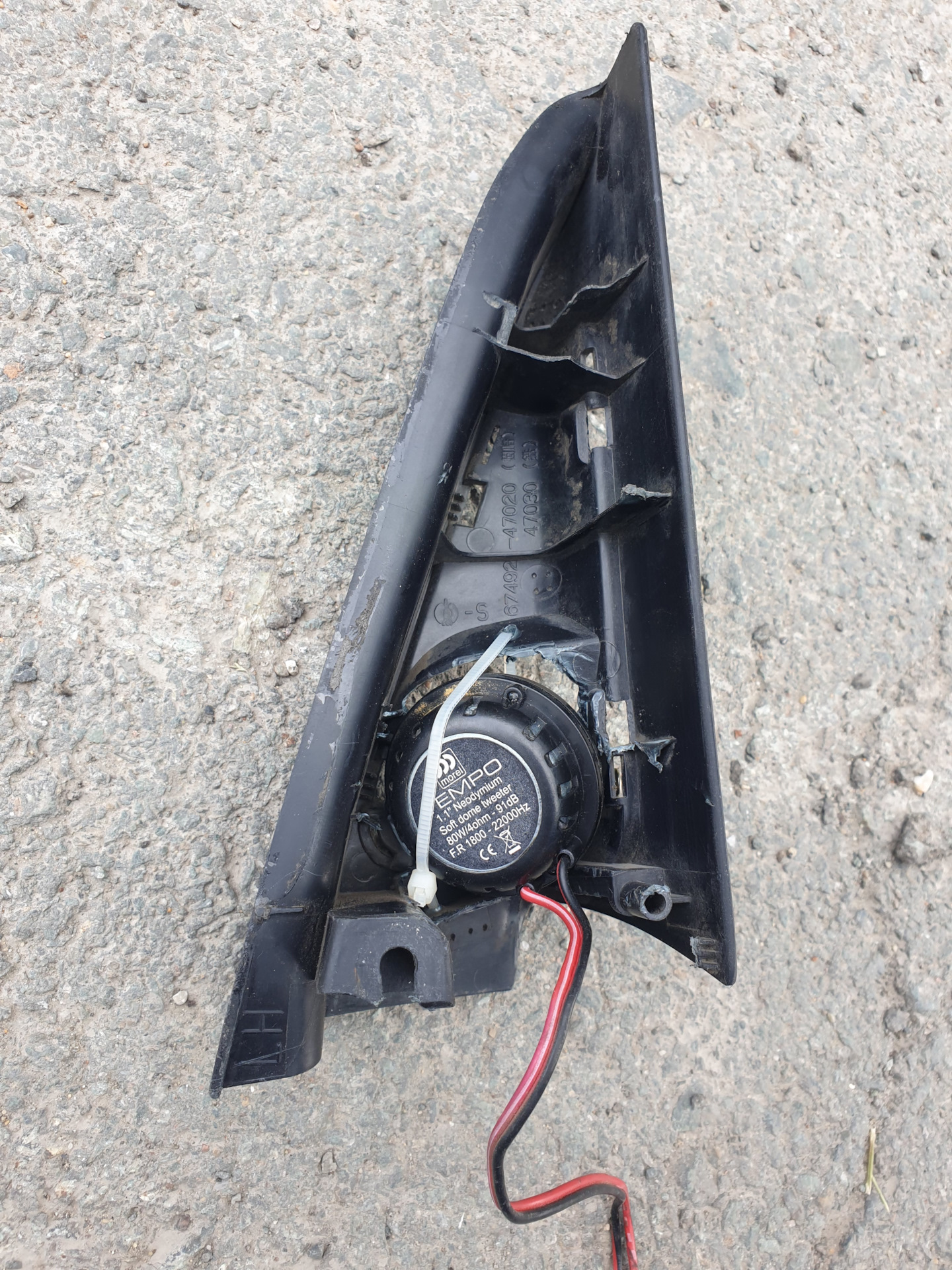 Замена штатной акустики приус 20. ПРОСТАВКИ ! — Toyota Prius (20), 1,5 ...