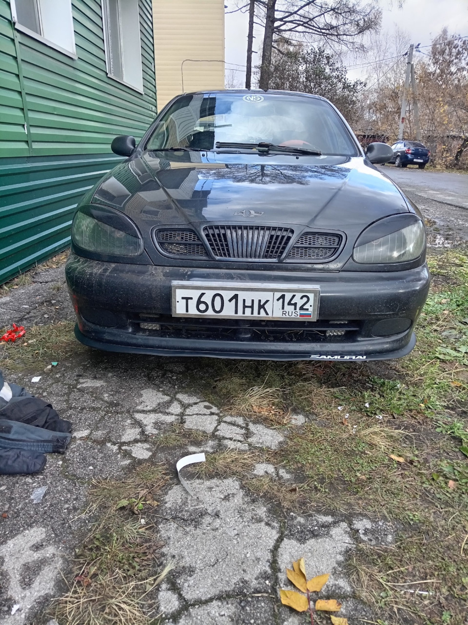 установка губы на бампер — Chevrolet Lanos, 1,5 л, 2005 года | стайлинг ...