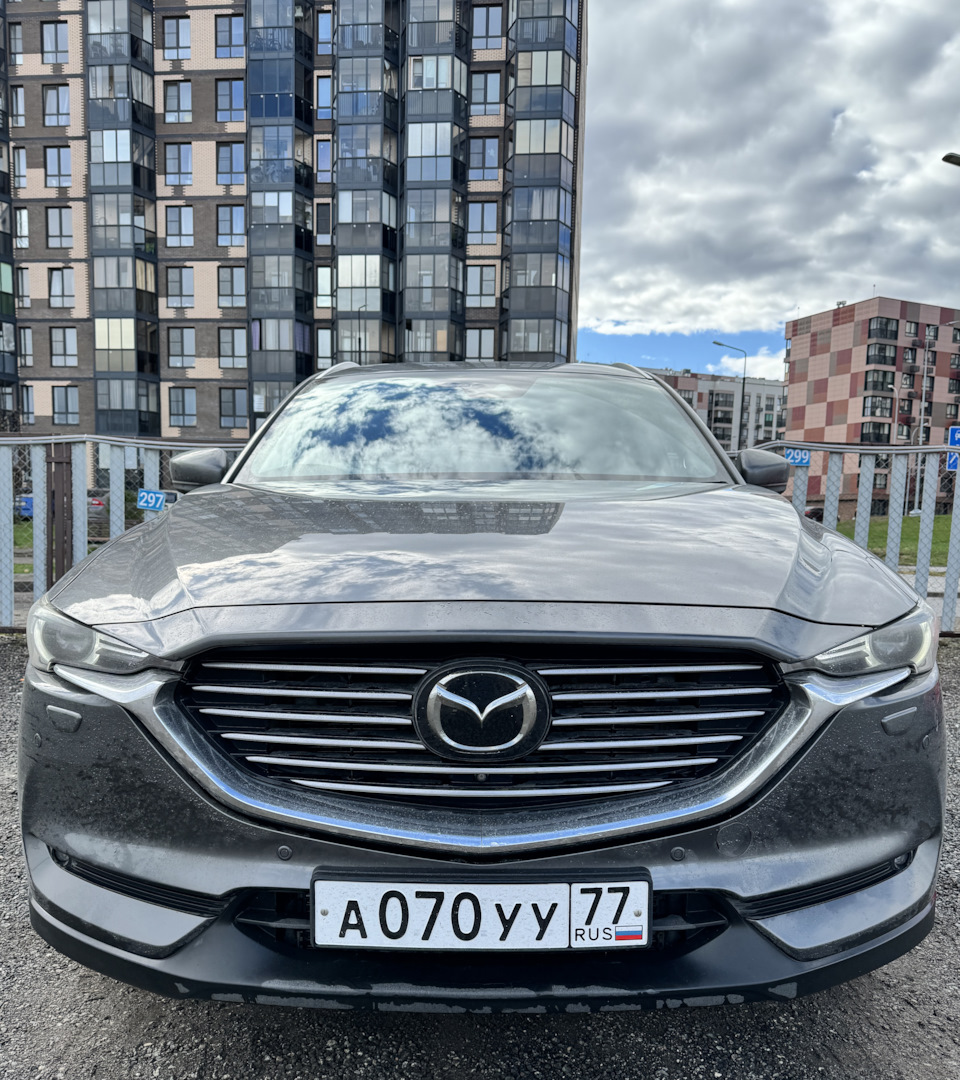 Подиум под гос номер Mazda CX-8 — Mazda CX-8, 2,2 л, 2019 года | просто так  | DRIVE2