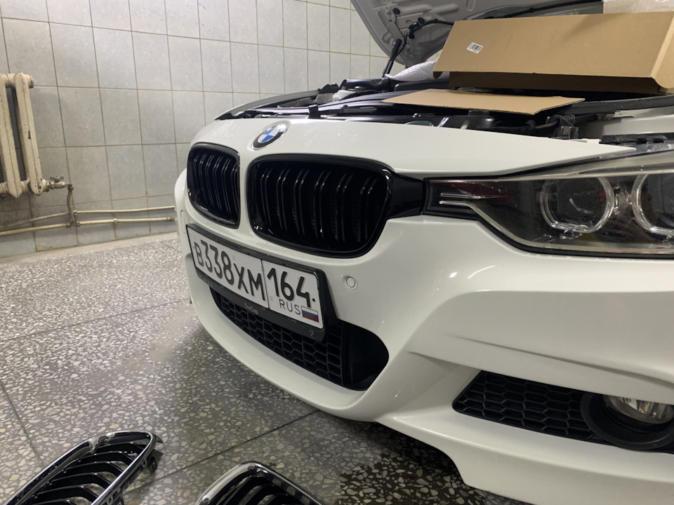 Черные ноздри — BMW 3 series (F30), 2 л, 2013 года | просто так | DRIVE2