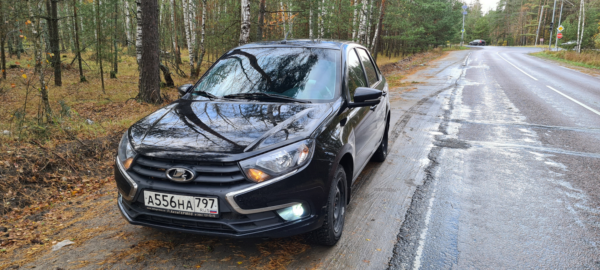 Сезонная смена резины — Lada Гранта (2G) FL, 1,6 л, 2022 года | шины ...