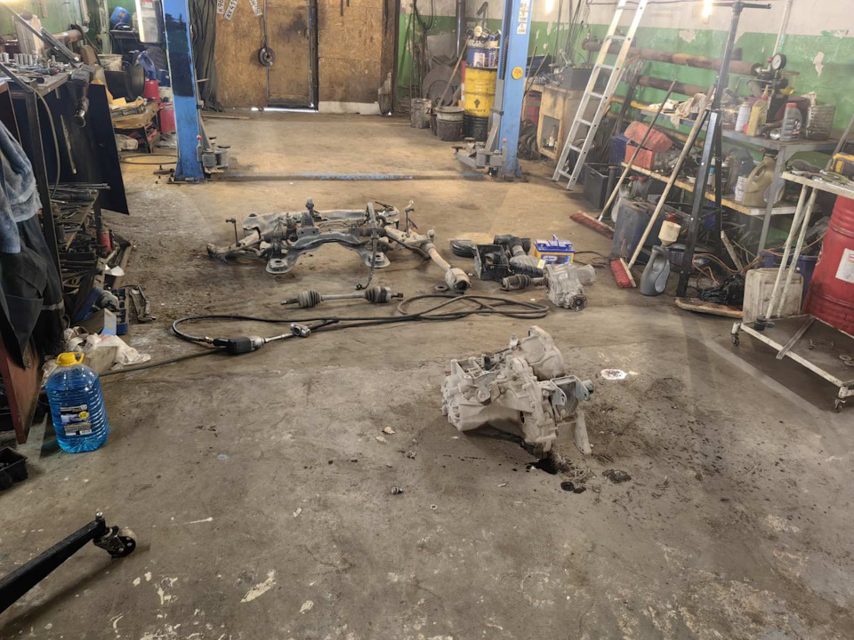 замена сцепления — KIA Sportage (2G), 2 л, 2009 года | визит на сервис ...