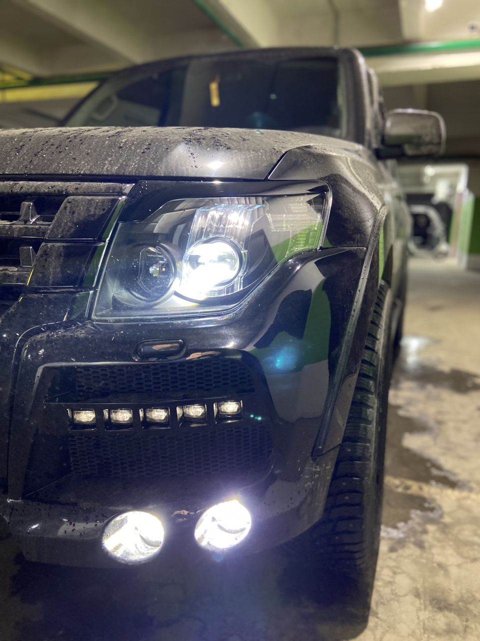 Mitsubishi Pajero 4 — Лазерные линзы от MTF🚀 — PROSVET_MOSCOW на DRIVE2