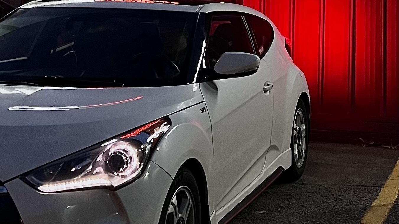 Hyundai Veloster (1G) 1.6 бензиновый 2013 | Велосипед на DRIVE2