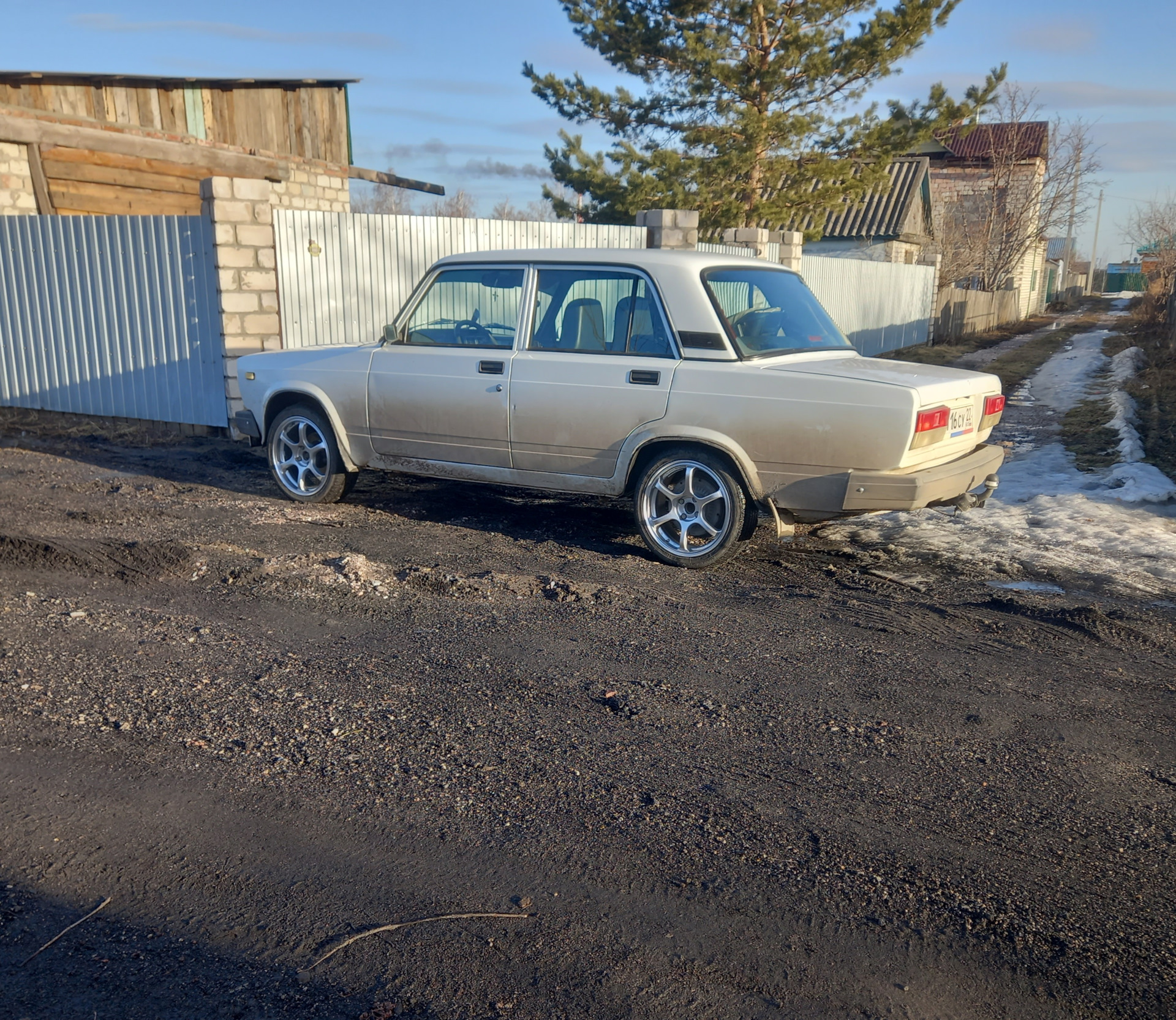 Advan racing rg2 r16, пружины техно рессор — Lada 210740, 1,6 л, 2010 ...