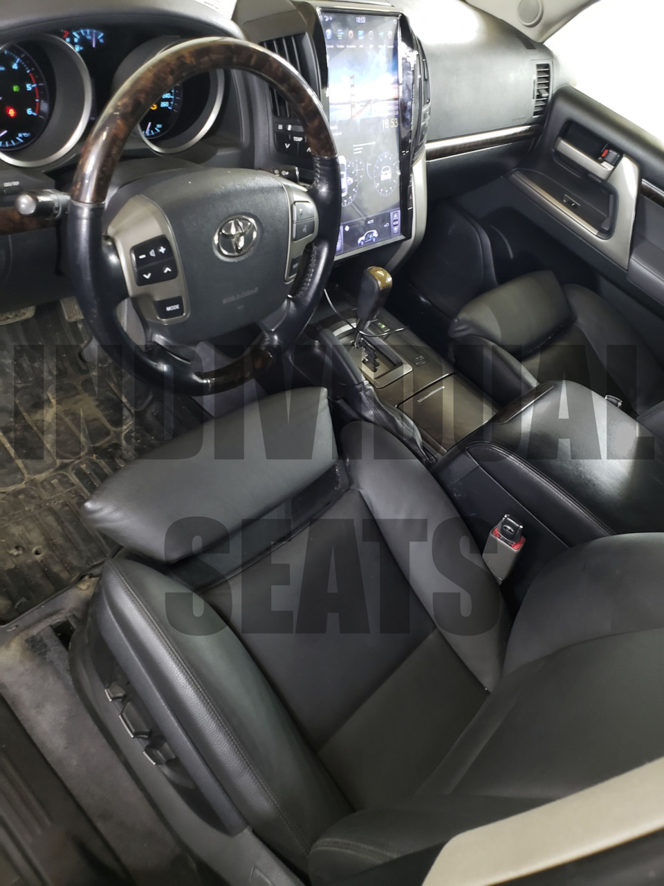 Установка передних сидений от BMW F02 7 series в Toyota Land Cruiser 200 —  INDIVIDUAL SEATS на DRIVE2