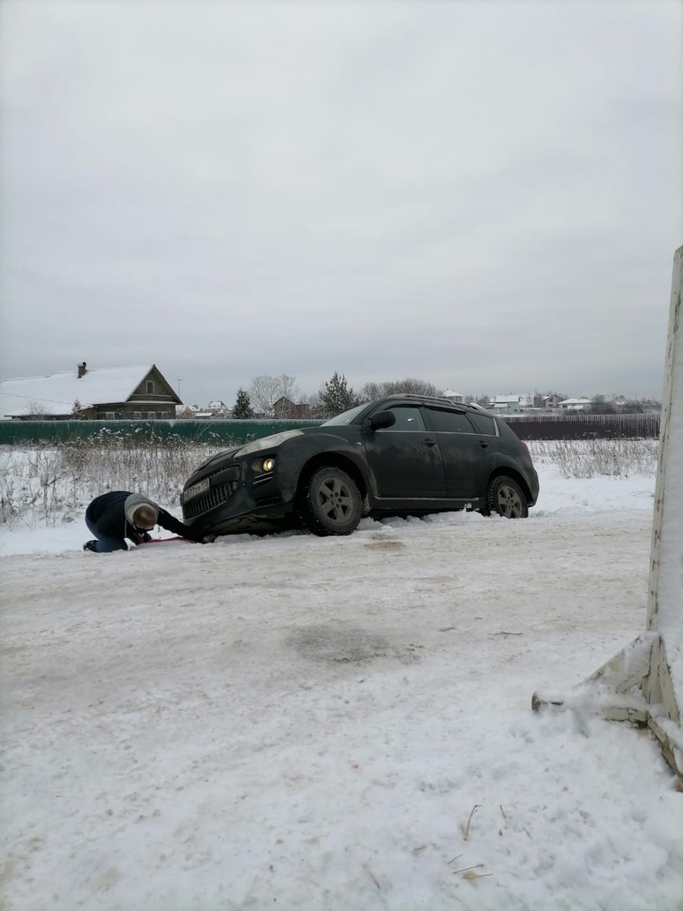 Чем больше джип — тем дальше идти за трактором. — Peugeot 4007, 2,4 л, 2008  года | другое | DRIVE2