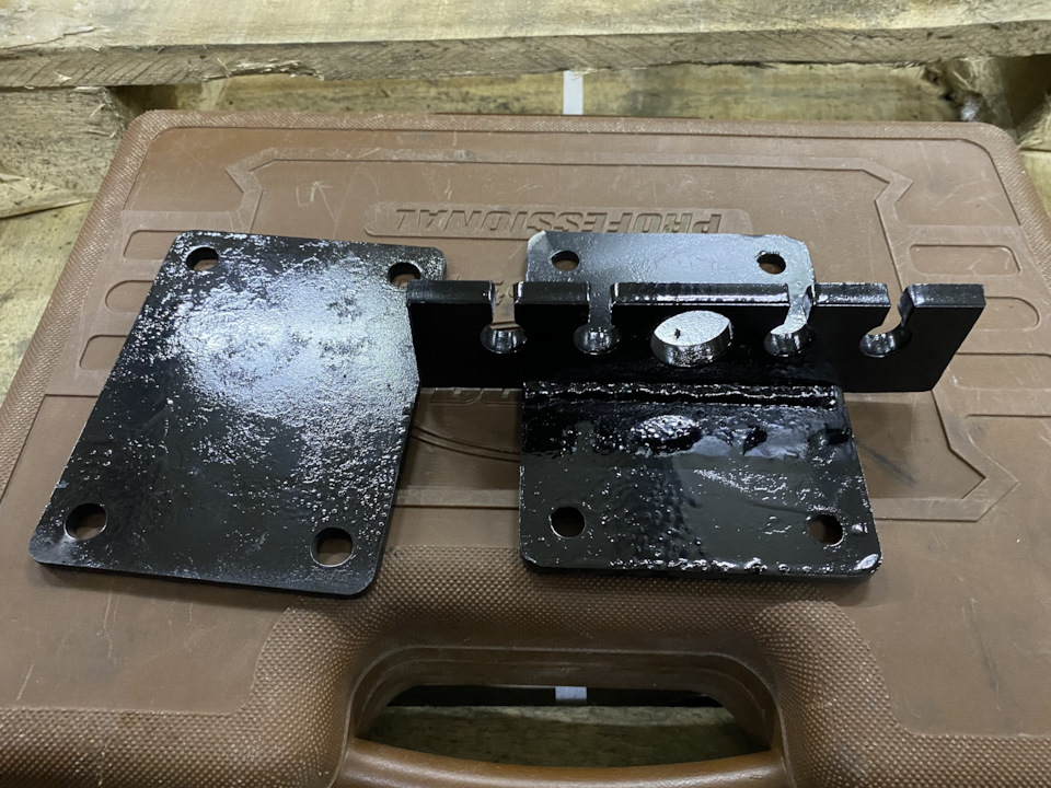 Установка тормоза наката на Прицеп — платформа Бизнес 112550 Евро ...