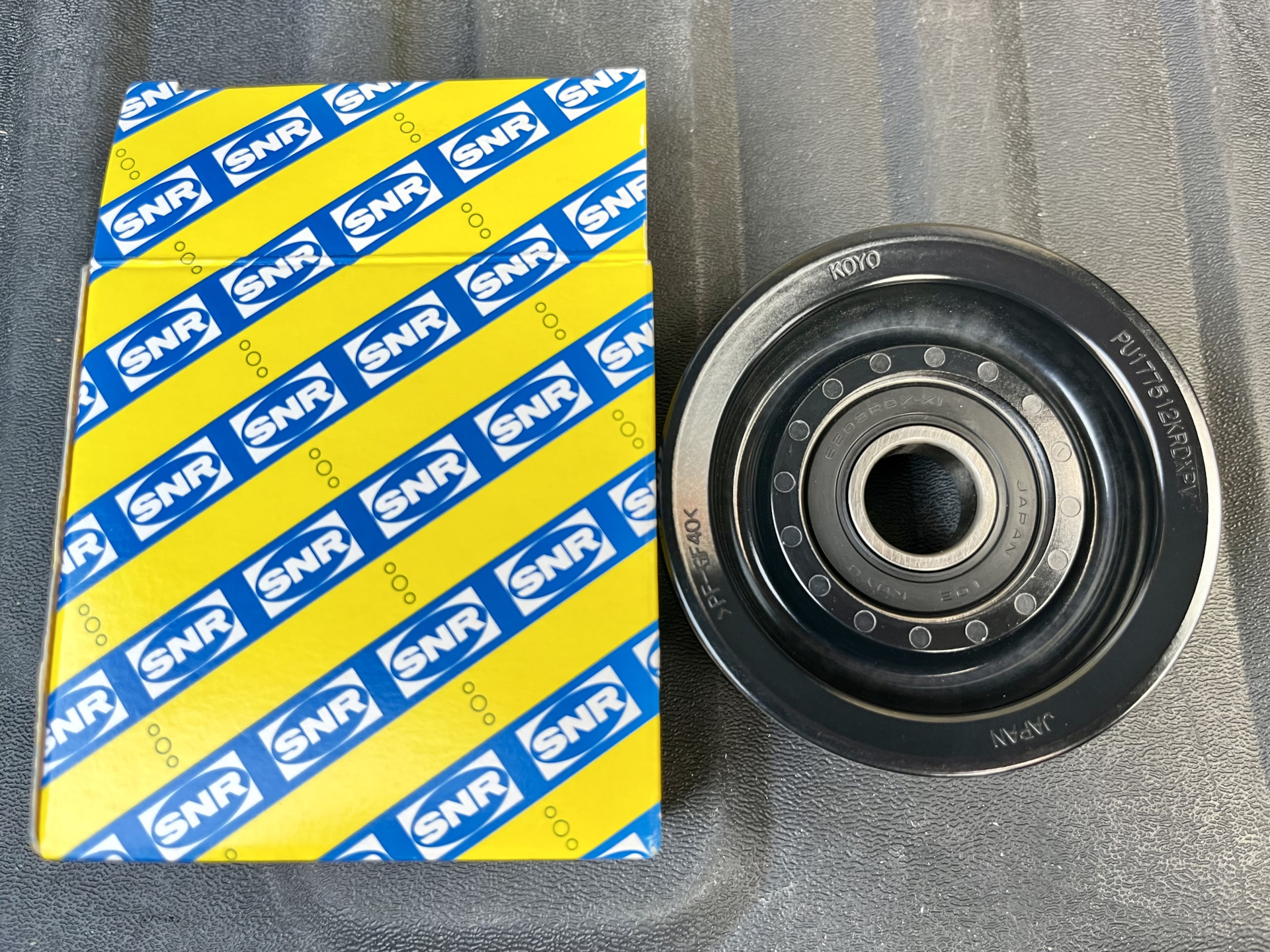 ТО-191523 (натяжитель и паразитный ролик, обслуживание передних ...