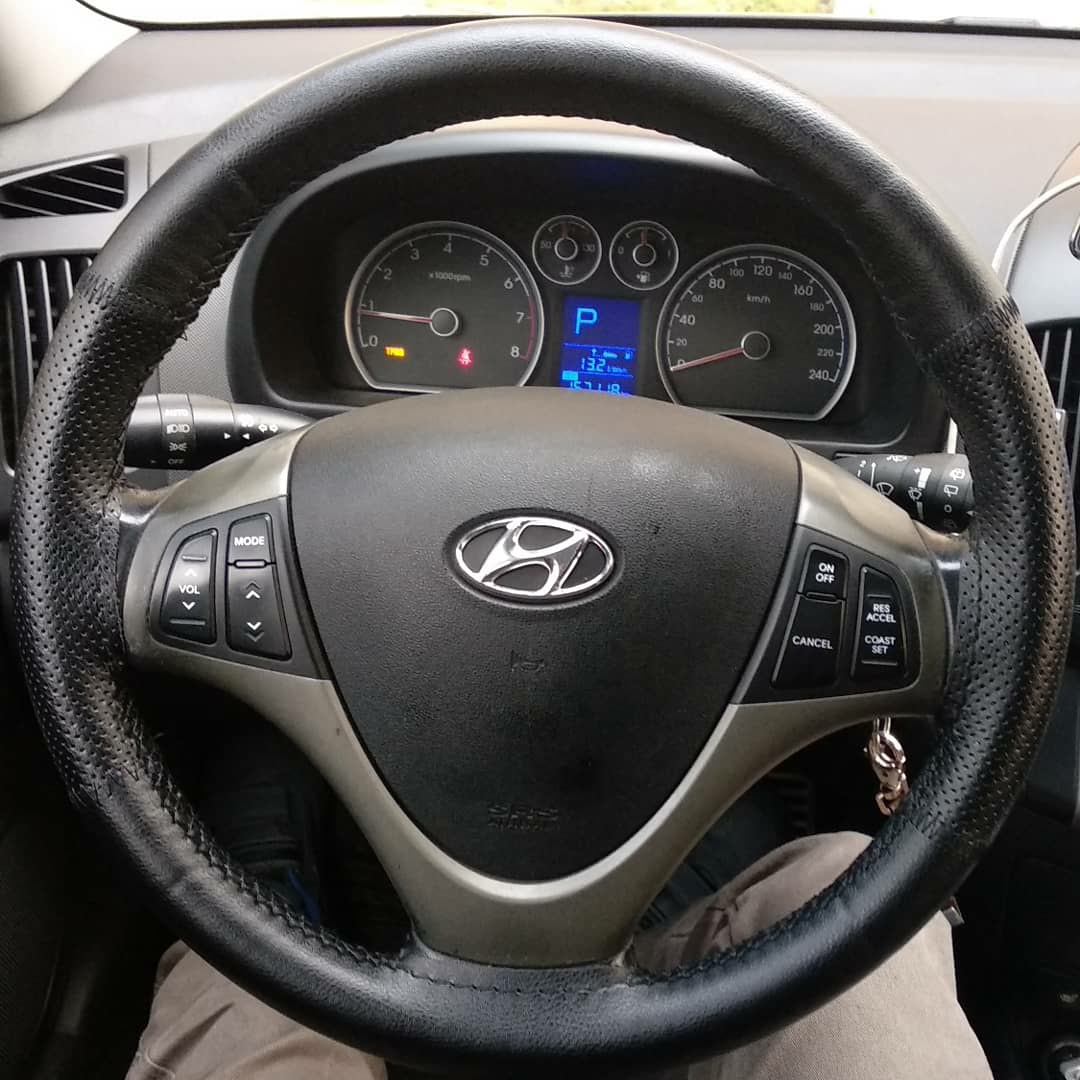 Как снять руль хендай ай30