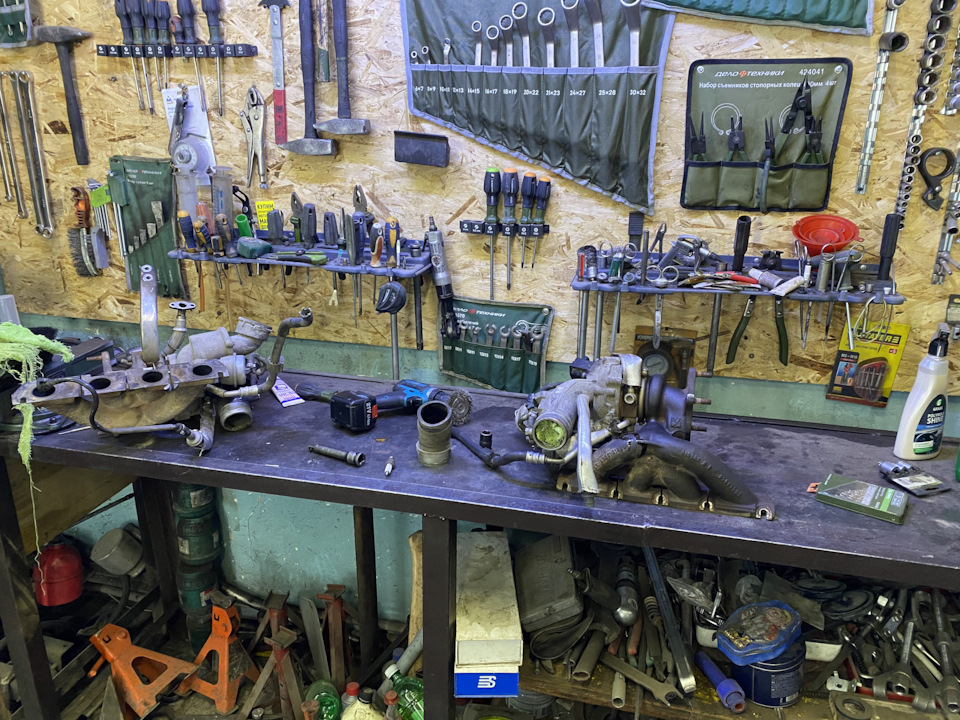 Замена турбокомпрессора, удаление 2ух катов и повторная прошивка Apr ...