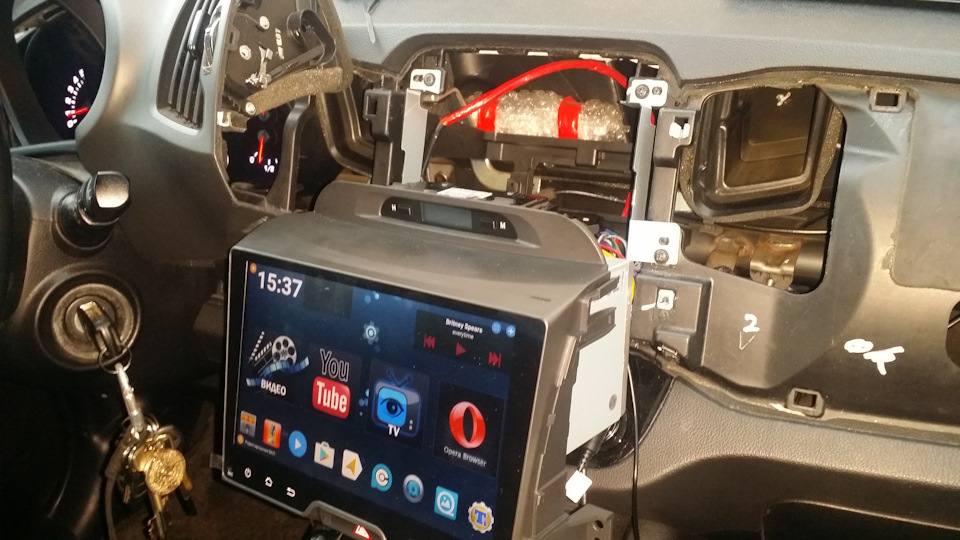 Как снять магнитолу киа спортейдж 3 - 81 фото