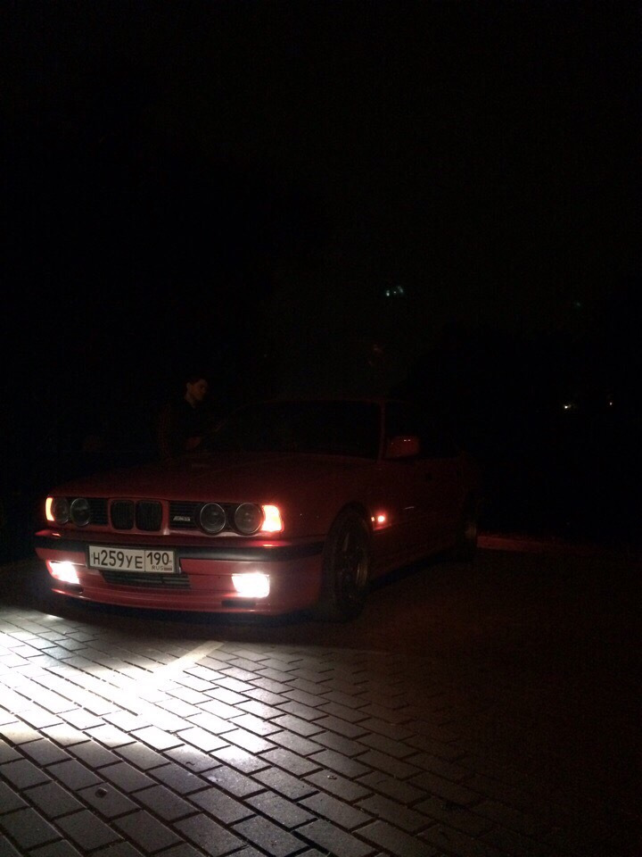 перекрас машины ч4 финал — BMW 5 series (E34), 4 л., 1988 года ...