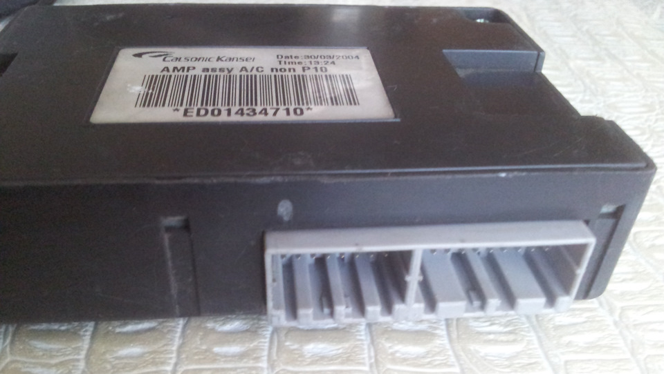 Блок управления климатом NISSAN PRIMERA P12 на Nissan Primera (P12). Б ...