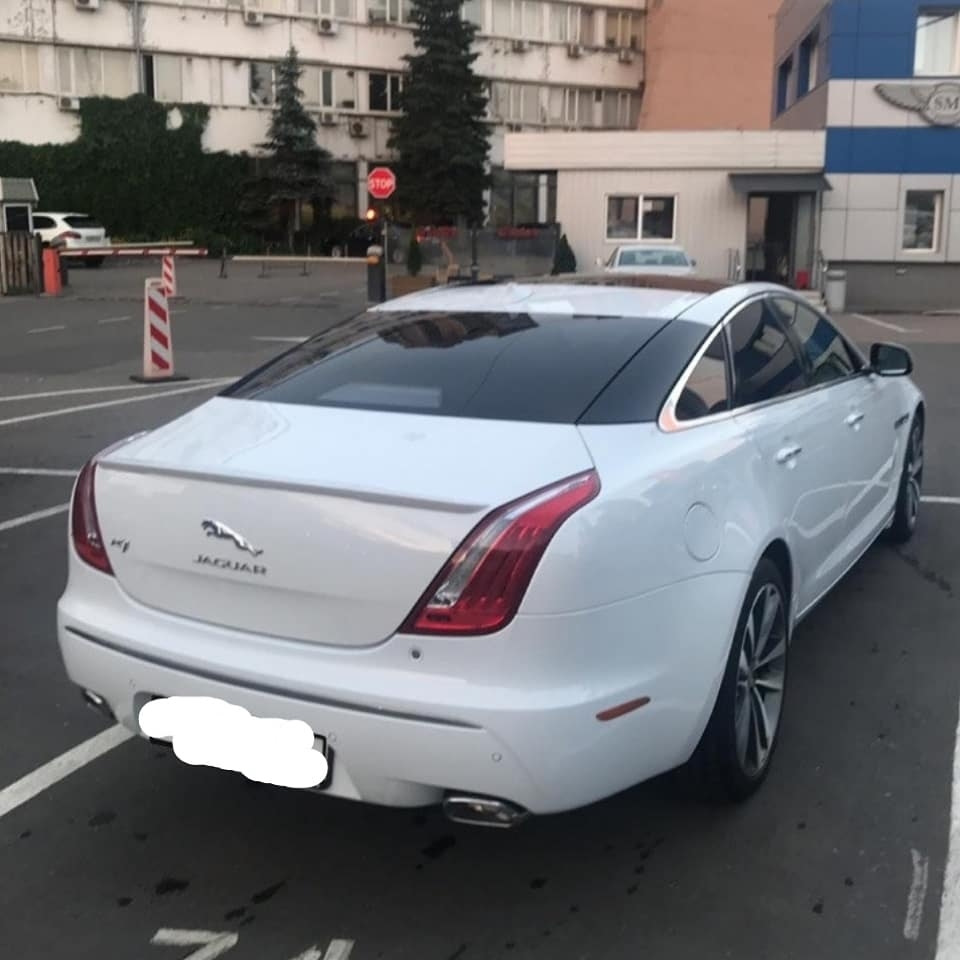 Ягуар XJ 351 белый