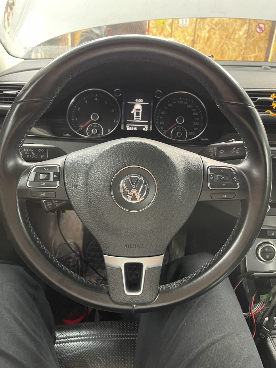 05 замена руля PQ с платформы MQB — Volkswagen Passat CC, 2 л, 2012 года |  тюнинг | DRIVE2