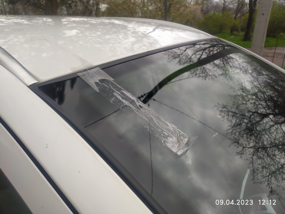 Не так страшен черт, или замена лобового — Opel Zafira B, 1,8 л, 2013 ...