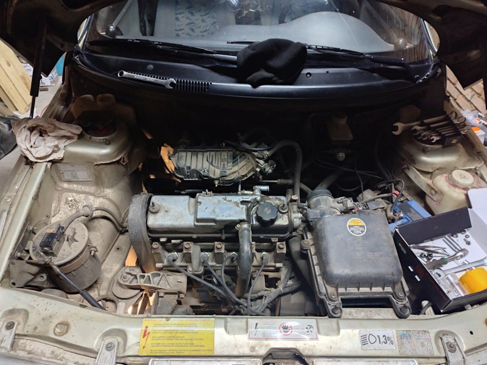 Лопнул выпускной коллектор — Lada 21114, 1,6 л, 2005 года | поломка ...