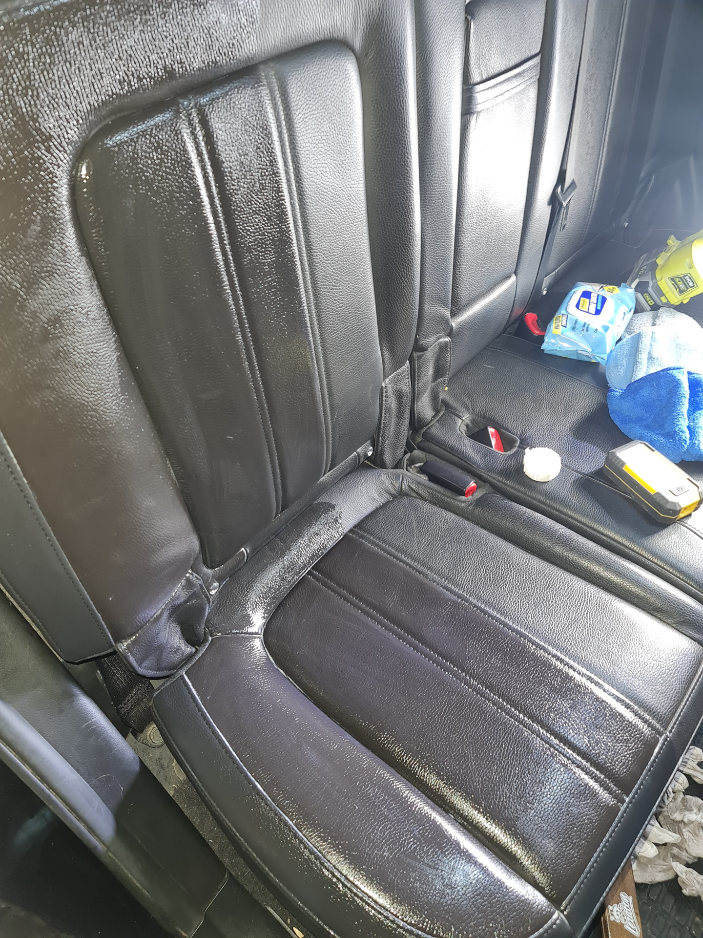 Очистка кожаного салона. — Opel Antara, 3 л, 2012 года | стайлинг | DRIVE2