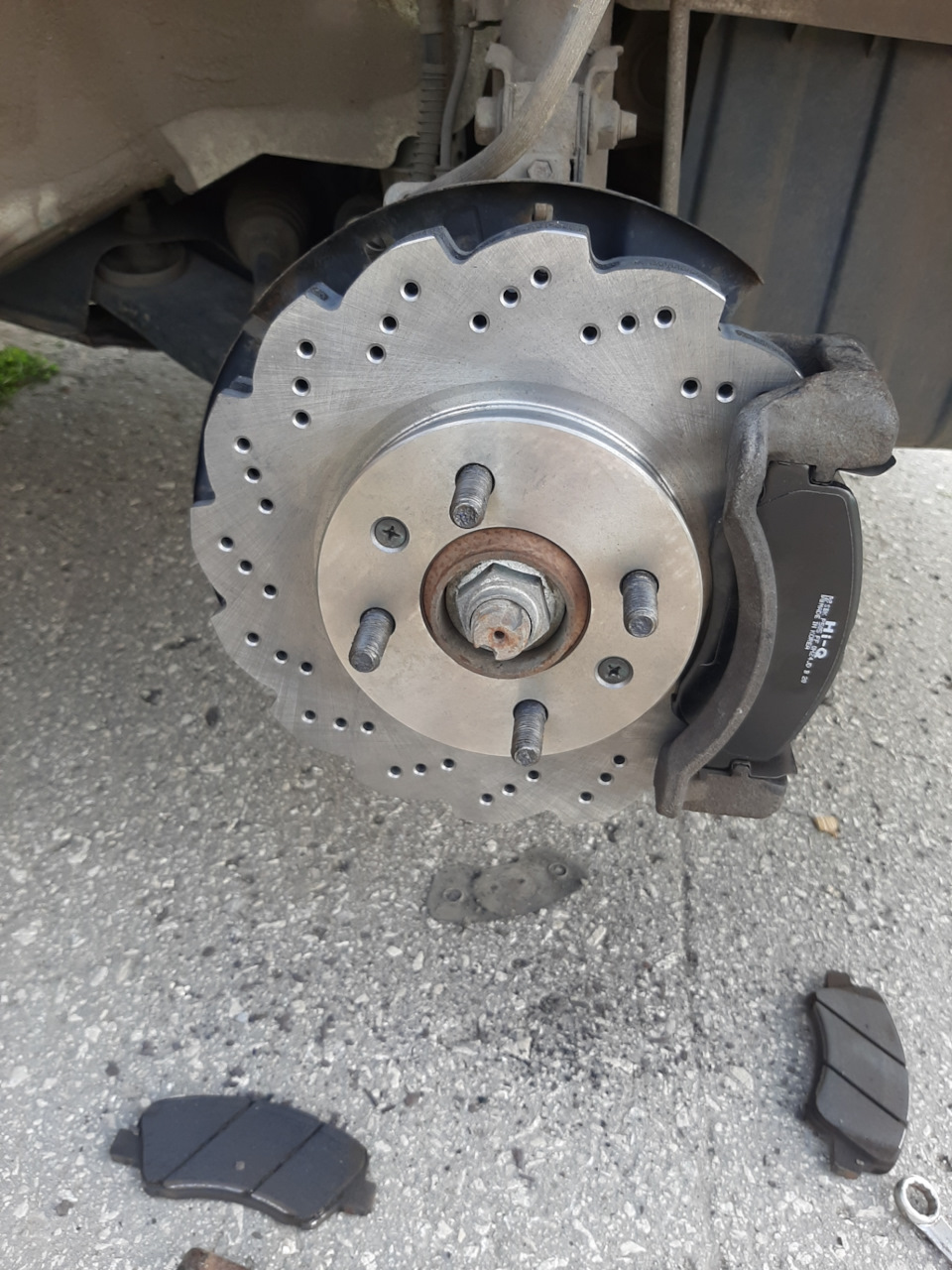 Тормозные диски и колодки киа Рио 4 — KIA Rio (4G), 1,6 л, 2020 года ...