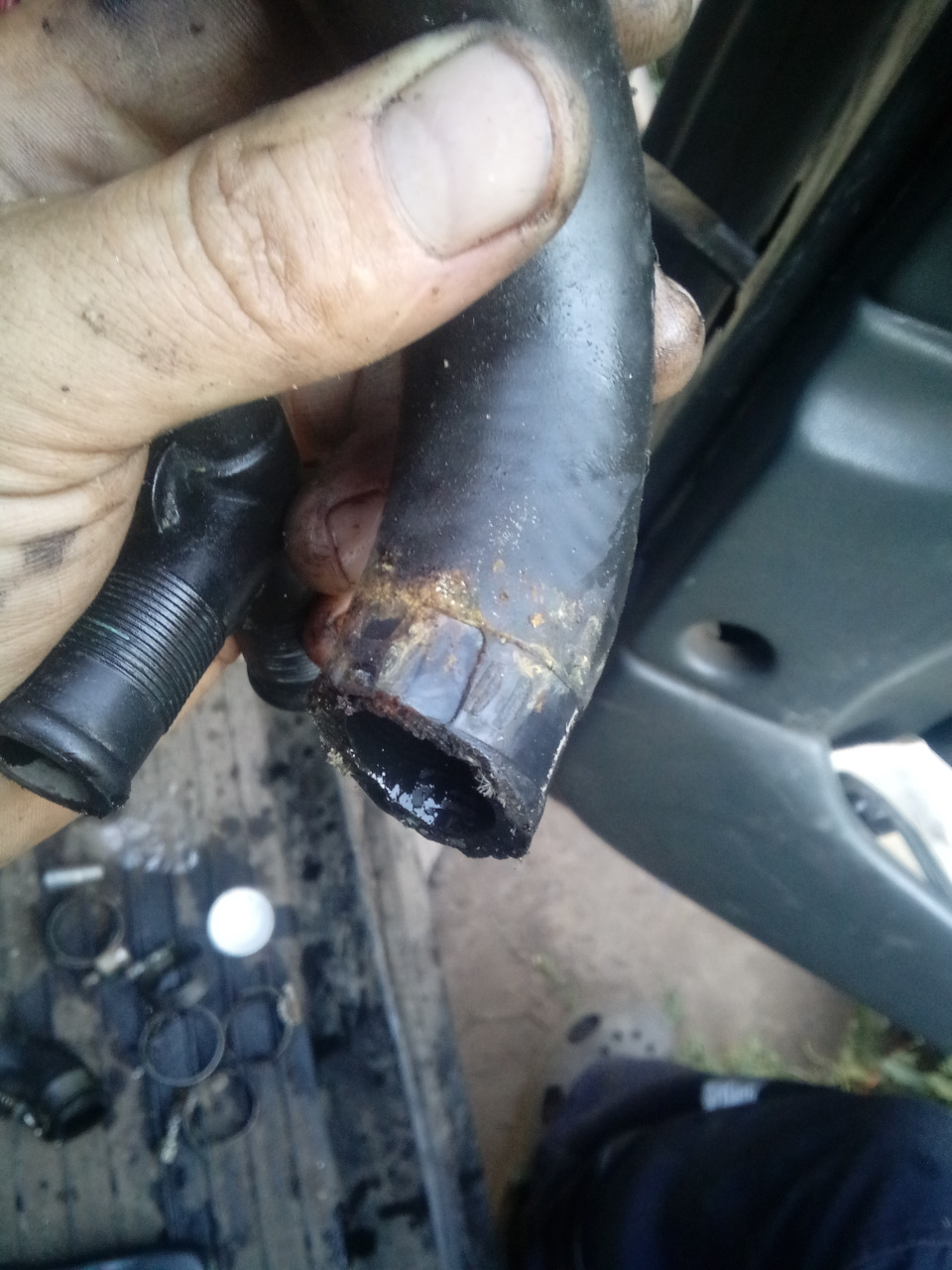 А это второй — подача на первую печку — Lada 2120 Надежда