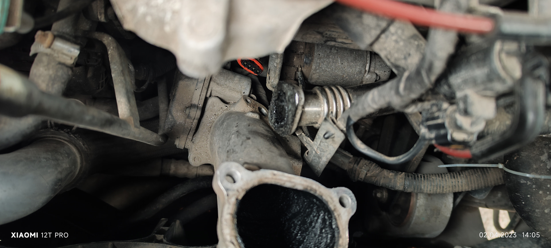 Очистка дроссельной заслонки — SsangYong Actyon (2G), 2 л, 2013 года ...