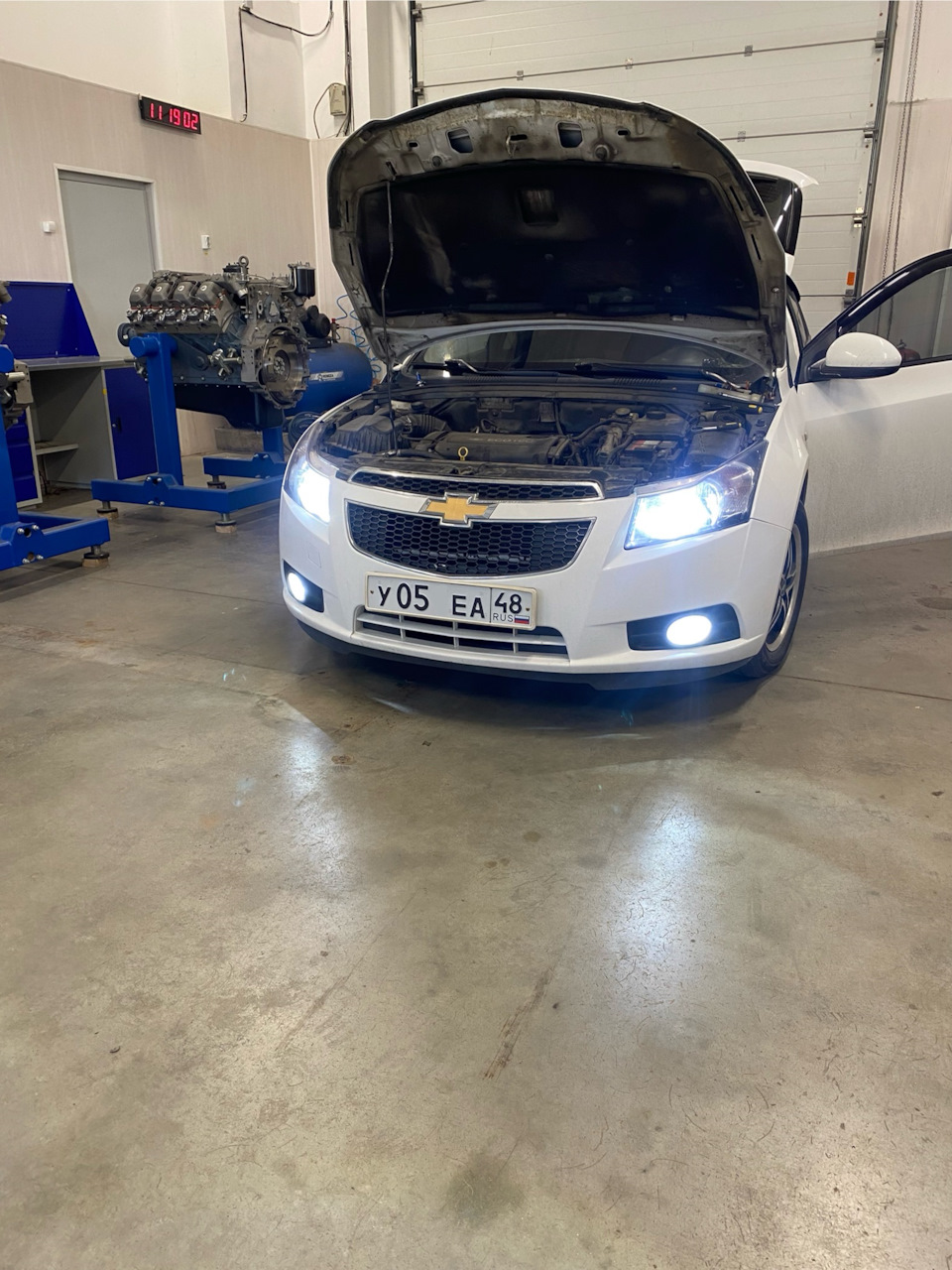 Установка мини линз, птф, лампочек — Chevrolet Cruze Hatchback, 1,8 л ...