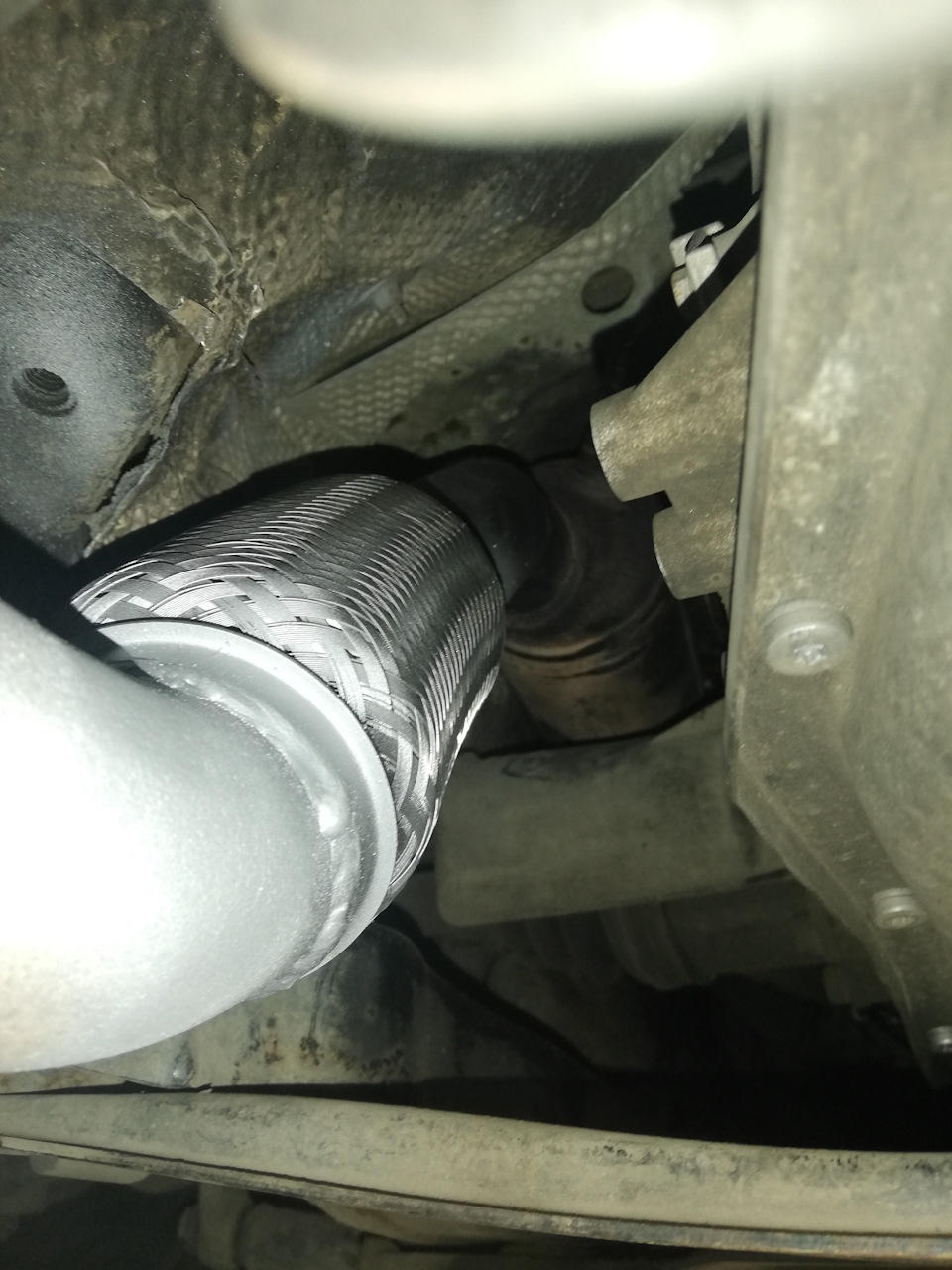 Новенькие гофры — Audi A6 (C6)