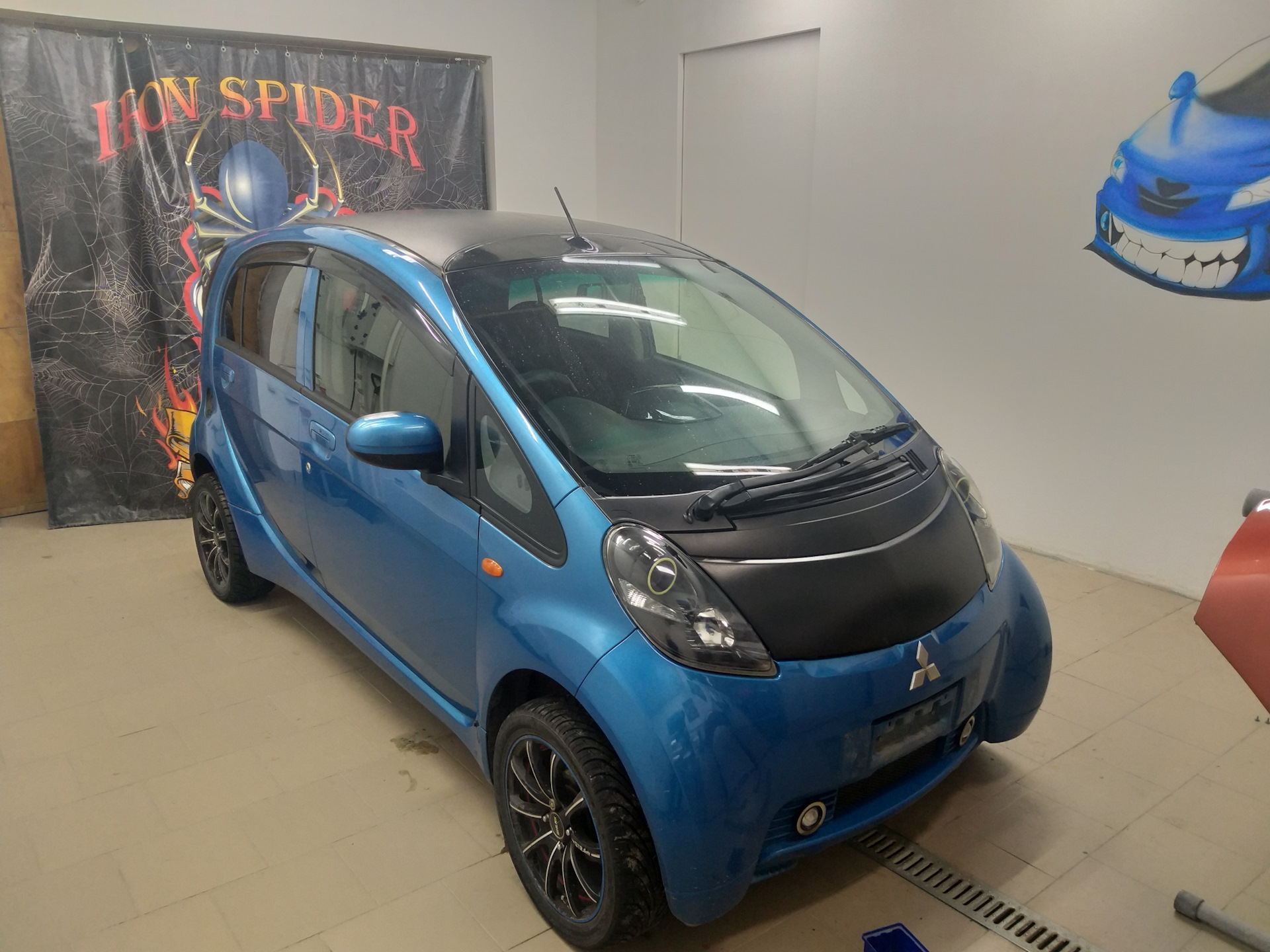 Mitsubishi i MIEV дрифт