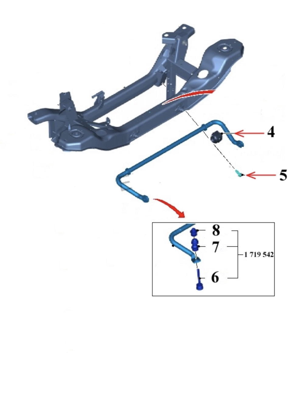 Схема задней подвески ford focus 3