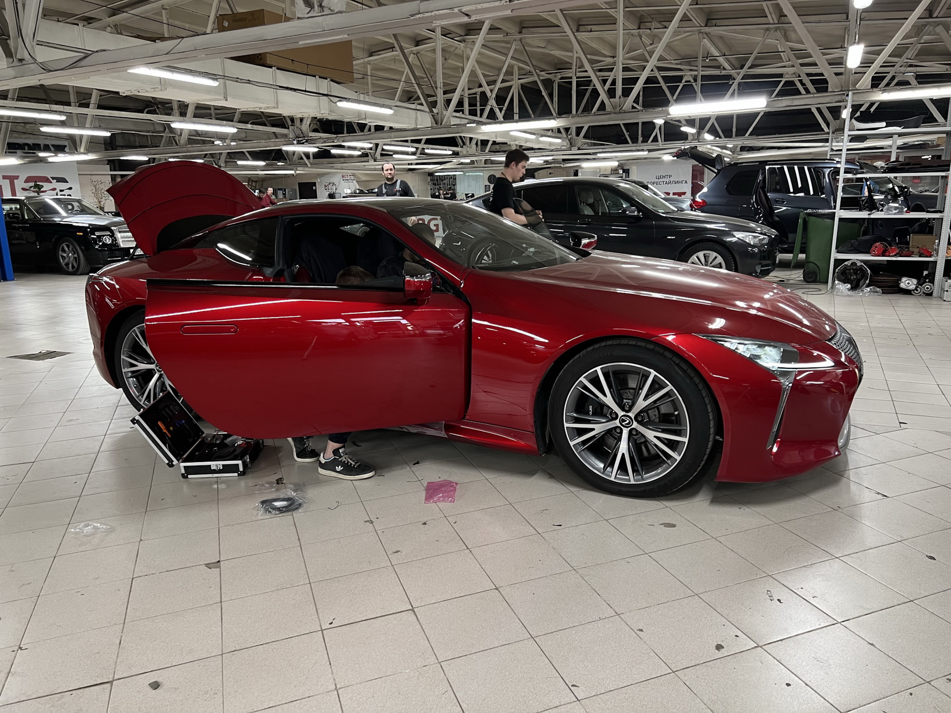 Apple CarPlay в Lexus LC500 — на DRIVE2