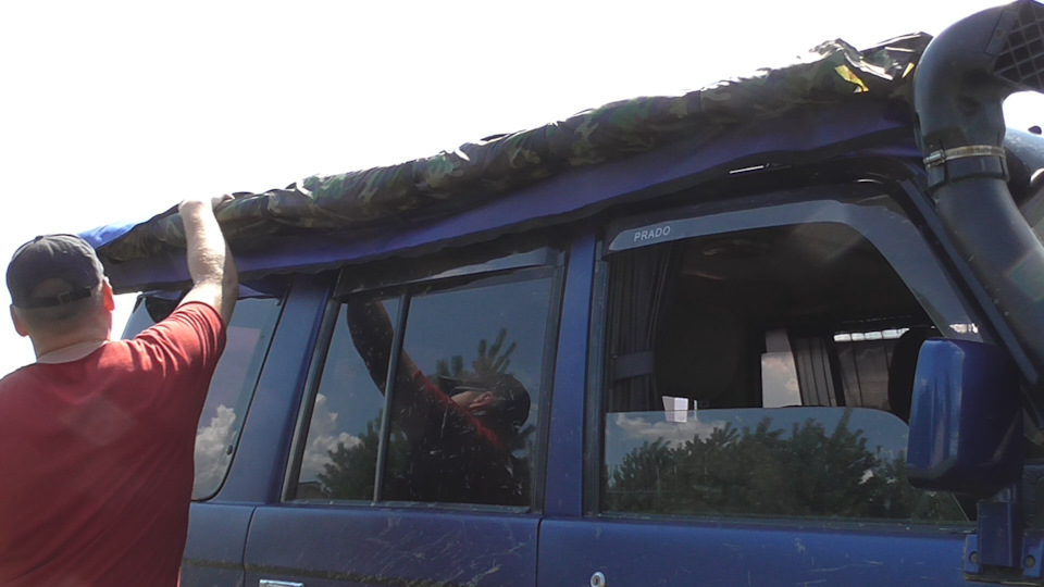 Веерная маркиза своими руками, тент для вашего авто и кемпинга ...