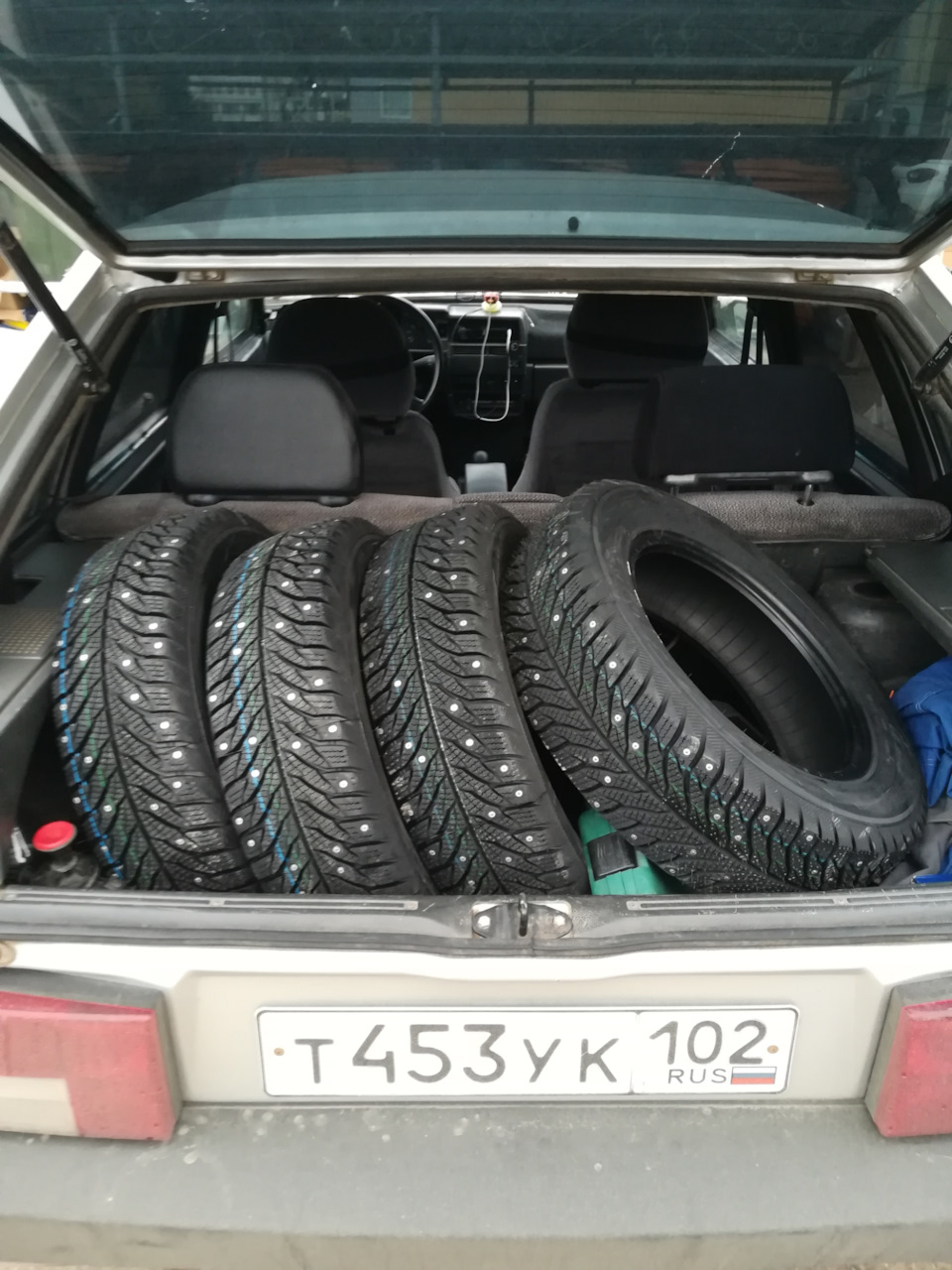 Зимние шины КАМА Alga — Lada 21093i, 1,5 л, 2002 года | шины | DRIVE2