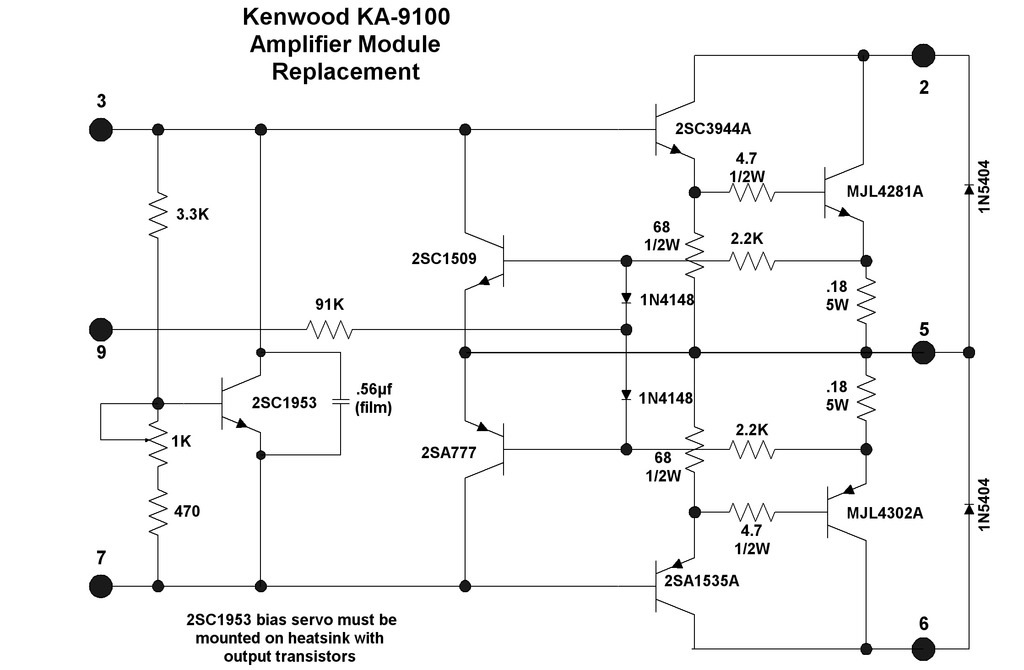 Kenwood ka 9100 схема