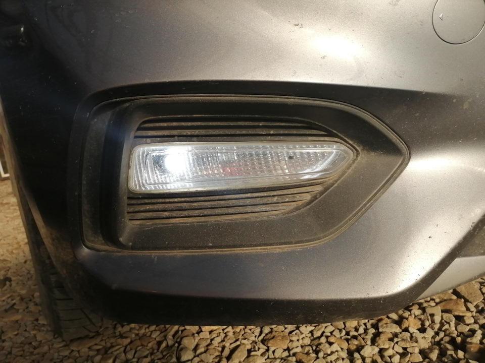 Светодиоды Маяк в дхо ч.2 — Hyundai Solaris (2G), 1,6 л, 2019 года ...