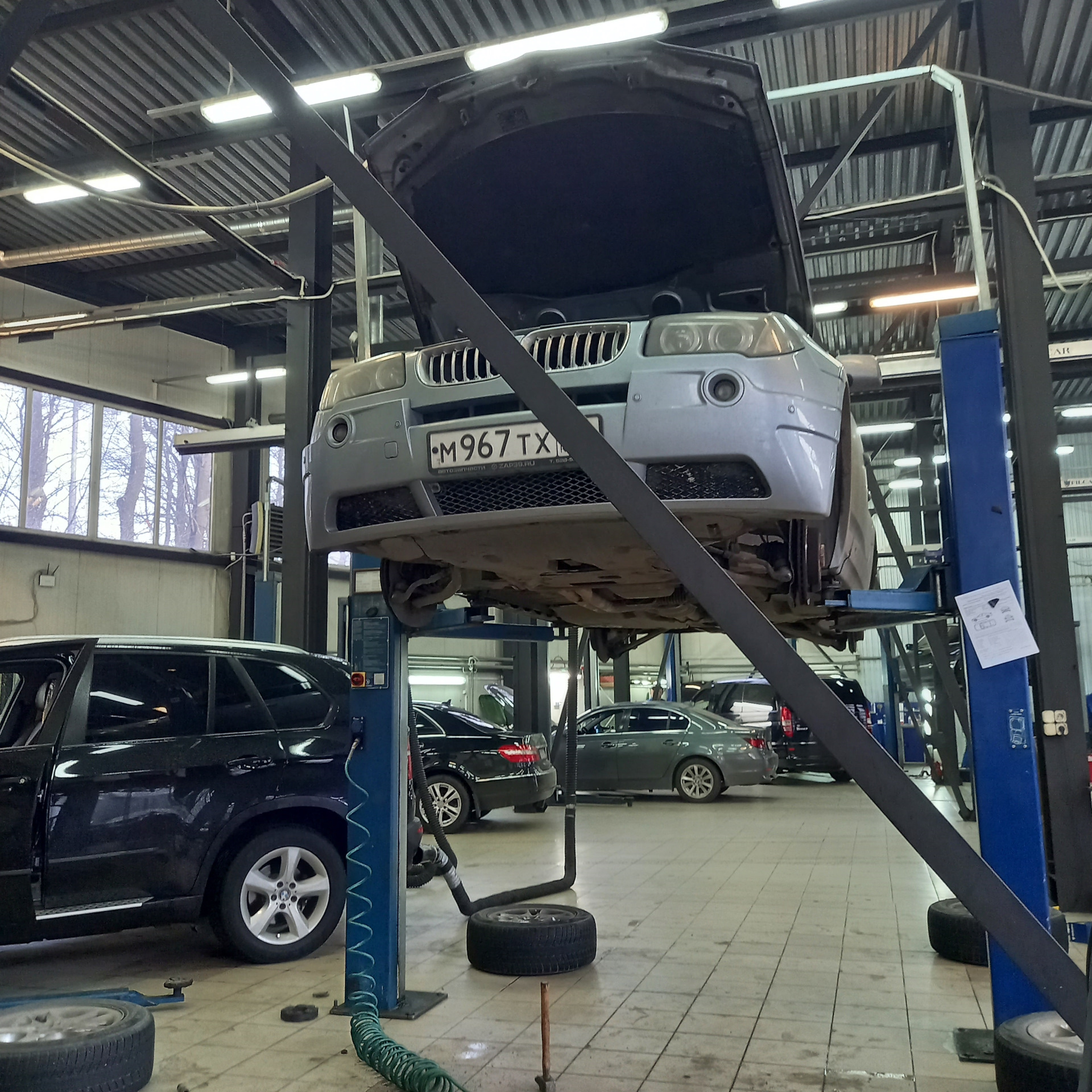 визит в сервис. опять подвеска — BMW X3 (E83), 2,5 л, 2004 года | визит ...