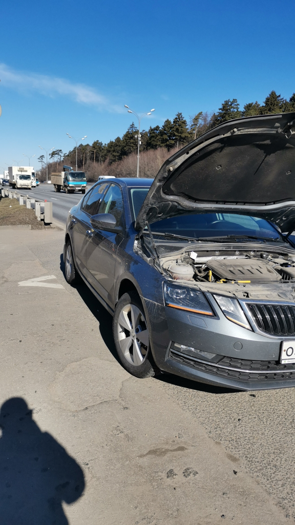 Встал на МКАДЕ! — Skoda Octavia A7 Mk3, 1,8 л, 2019 года | поломка | DRIVE2