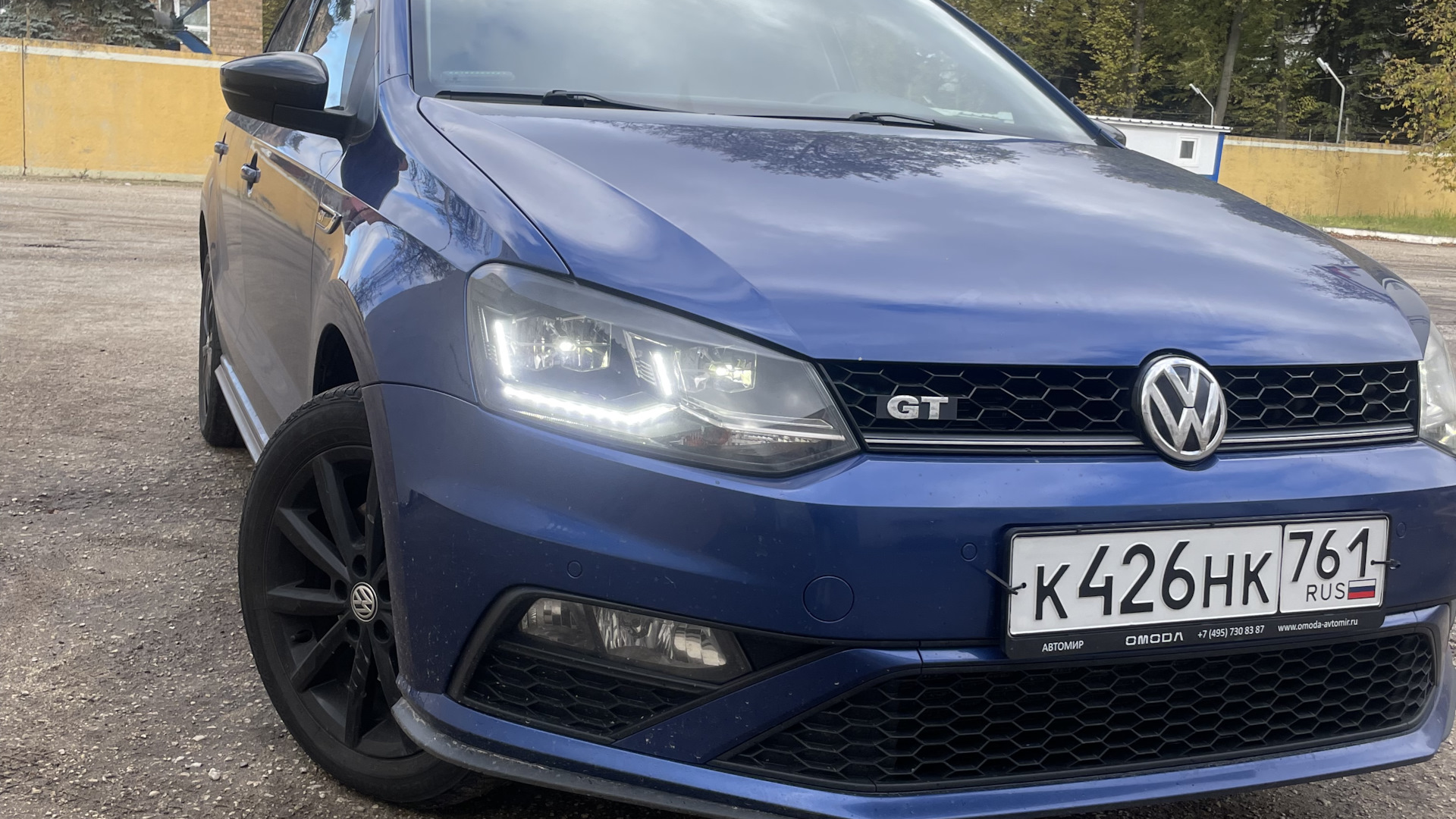 Полосы на VW Polo sedan gt