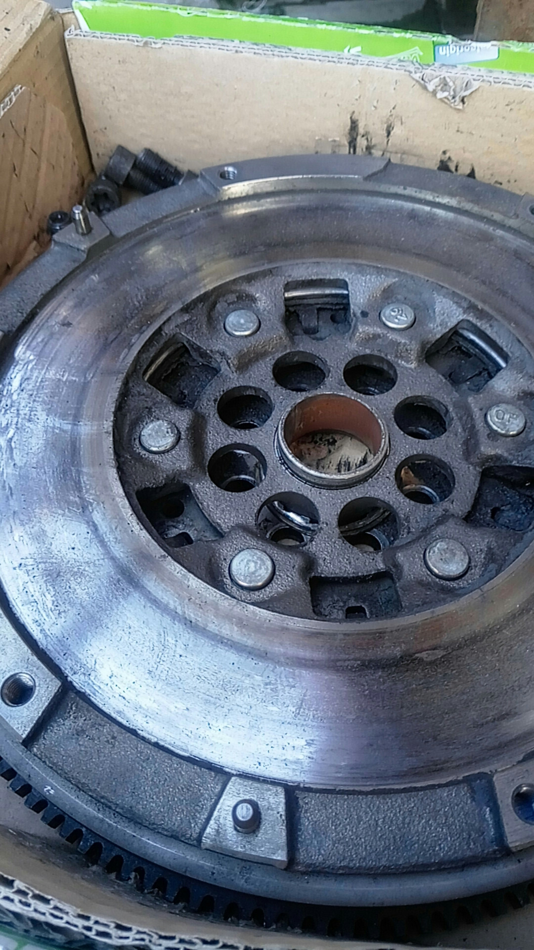 Поменял сцепление и выжимной, для себя — Opel Astra H, 1,7 л, 2007 года ...