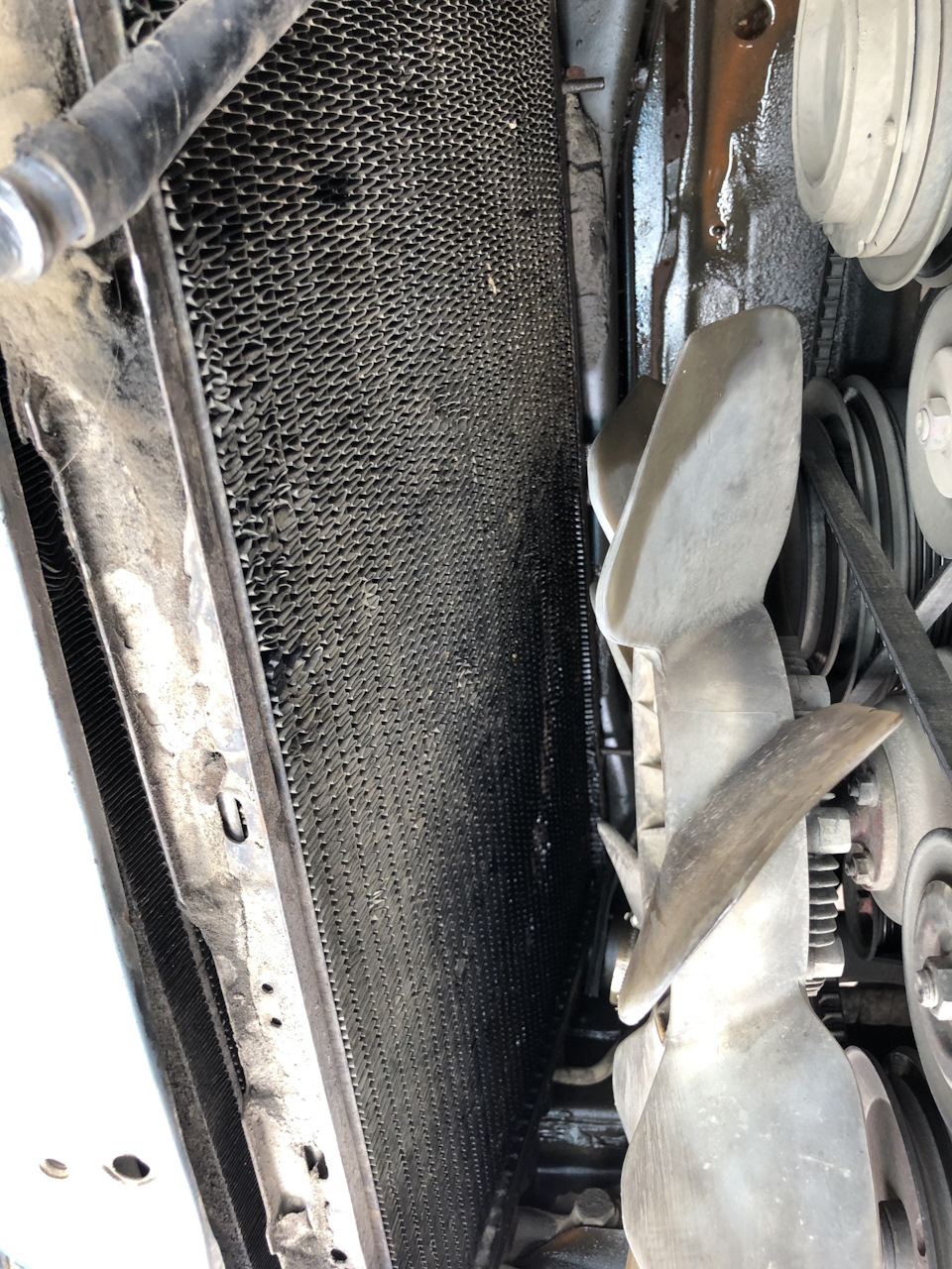 Радиатор — Toyota Lite Ace, 1,8 л, 1989 года | поломка | DRIVE2