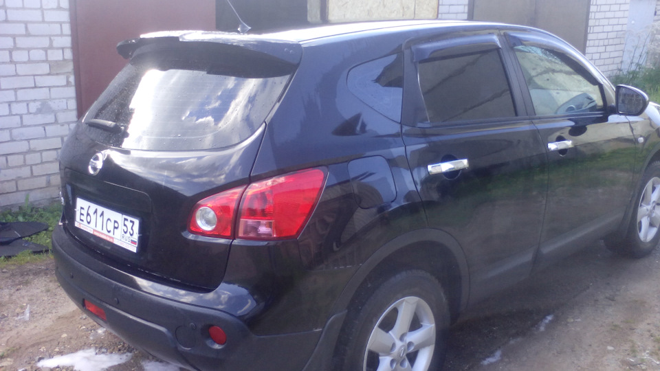 Дефлектор задней двери — DRIVE2