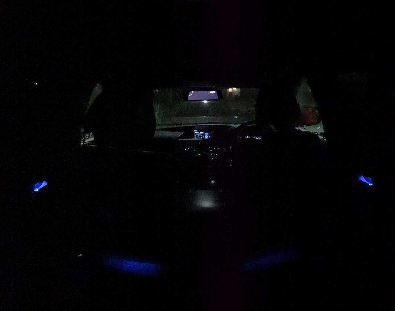 Амбиент подсветка в салоне — Lexus RX 450h (3G), 3 л, 2013 года ...