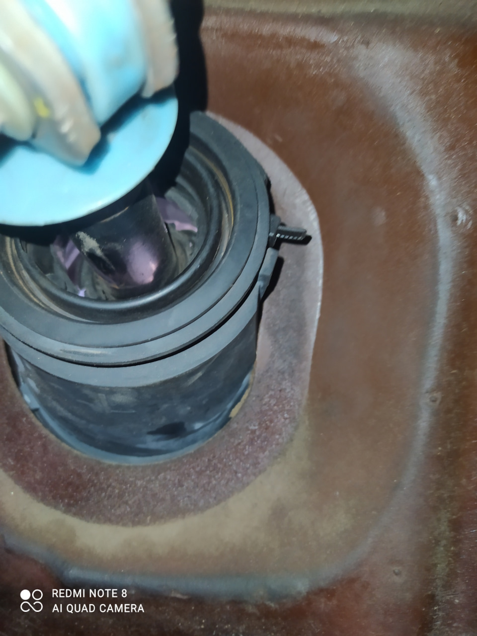 Замена рулевого карданчика — Nissan Navara (2G), 2,5 л, 2006 года ...