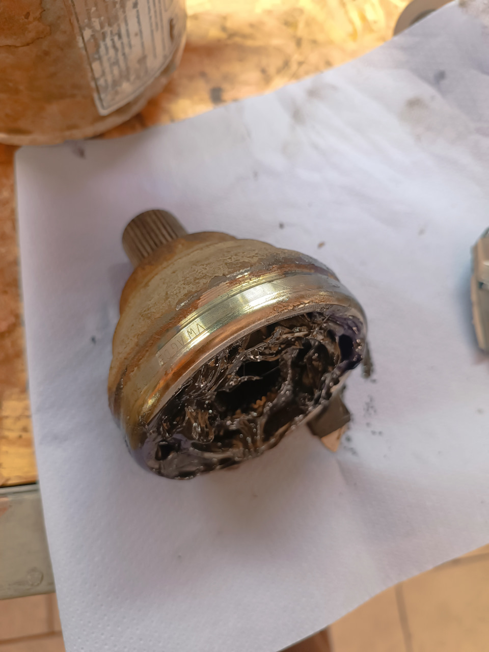 ШРУС готов к установке. — Skoda Octavia A7 Mk3