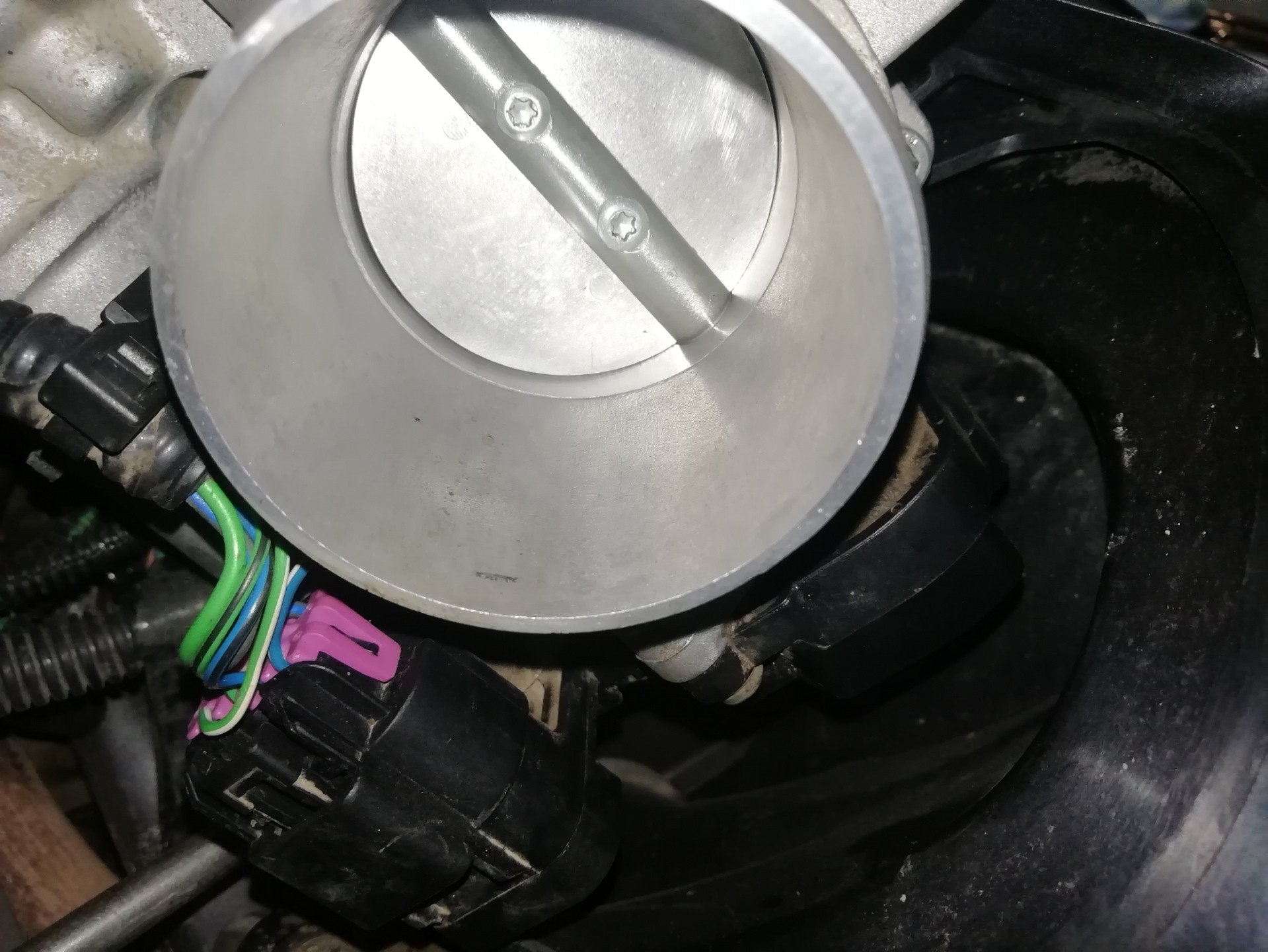 ДПКВ или дроссельная заслонка 2. — Lada Гранта (1G), 1,6 л, 2014 года ...