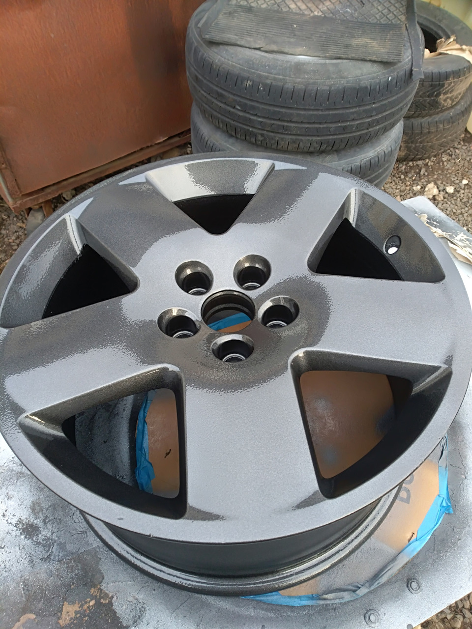 Замена задних тормозных дисков Меган 2 — Renault Megane II, 2 л, 2005 ...